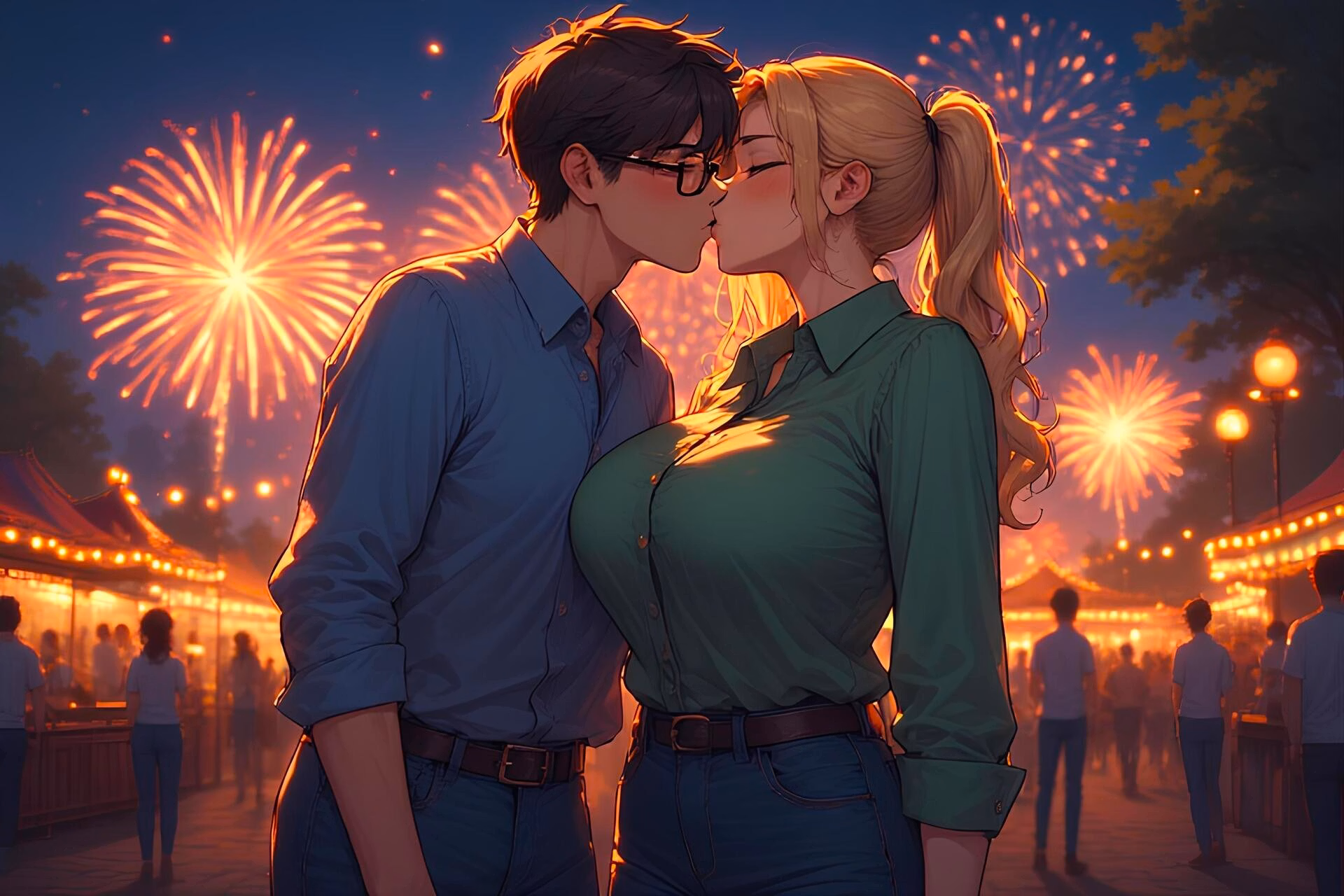 VN Ren'Py Onhold A Wish Come True [v0.7] [SAFFID]