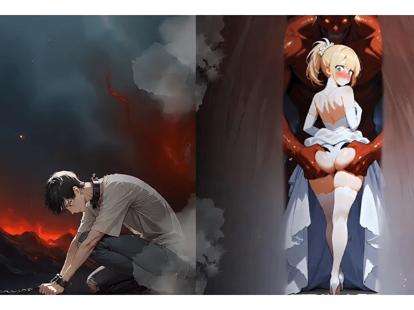 VN Ren'Py Heavenly Vows, Hellish Temptations [v0.7.0 Public] [PureAngstVNstudio] download