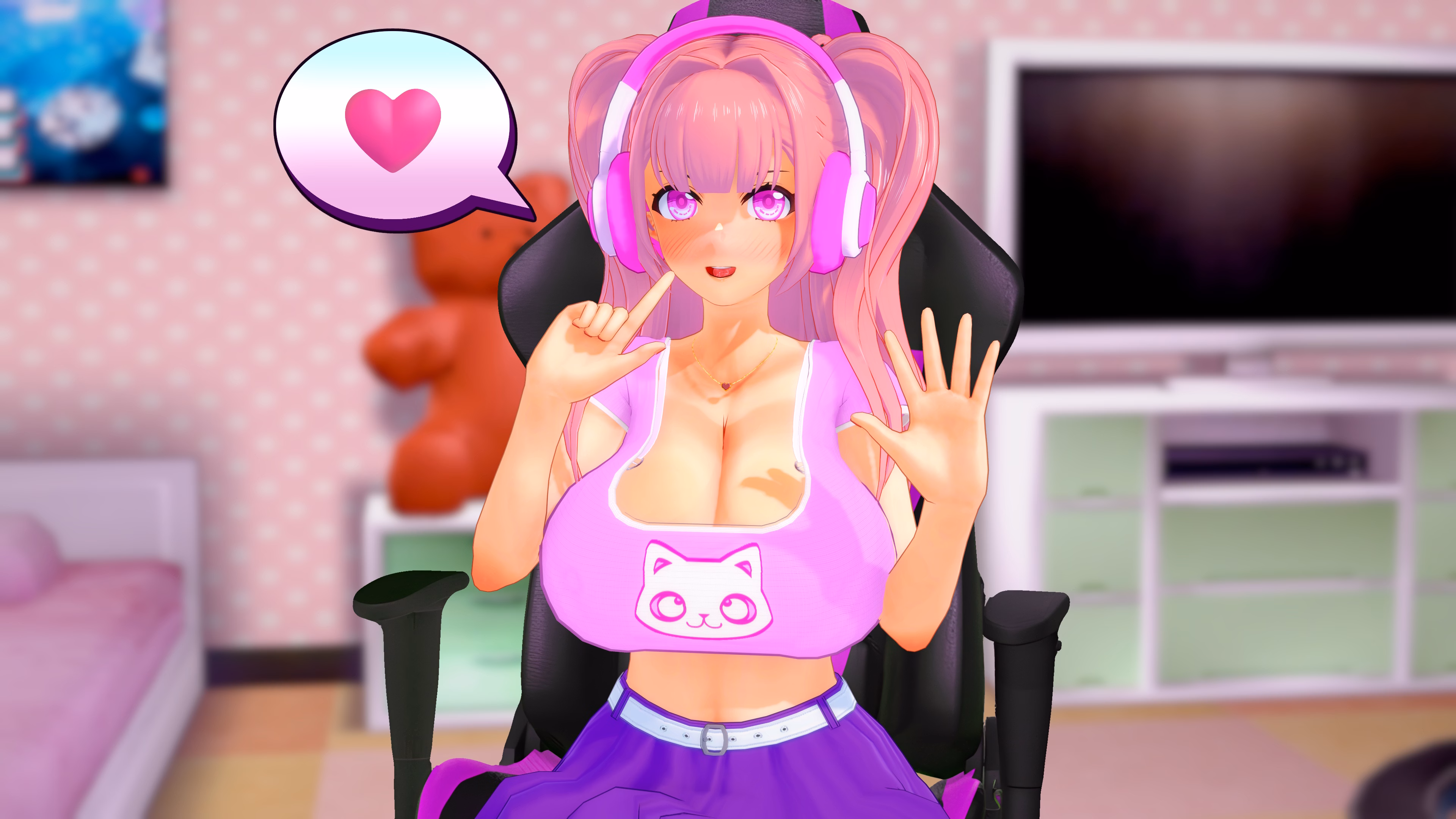 Ren'Py Streamer Crush [v1.2] [StrawniteGames]