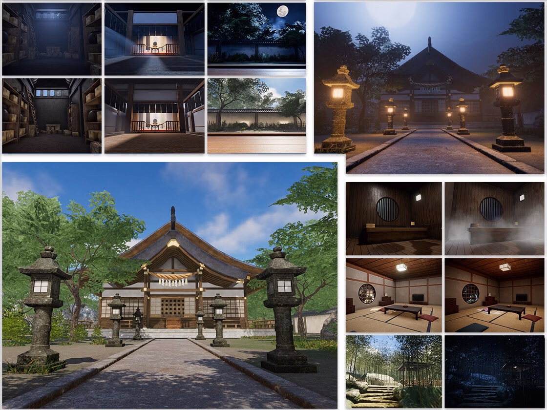 Unity Completed Shrine Fox Days [v1.0] [marusansikaku]