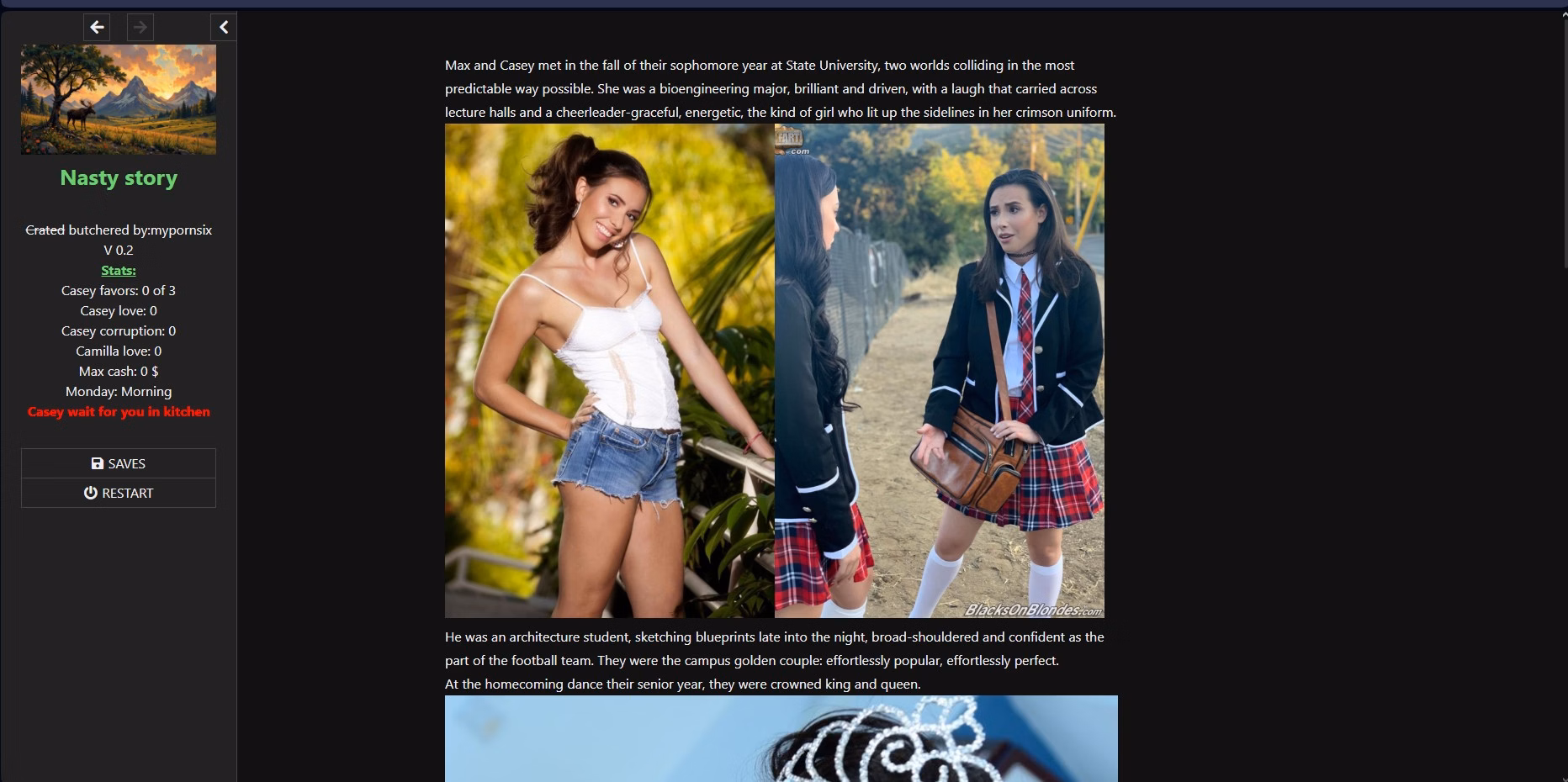 HTML Nasty Story [v1.8] [mypornsix]
