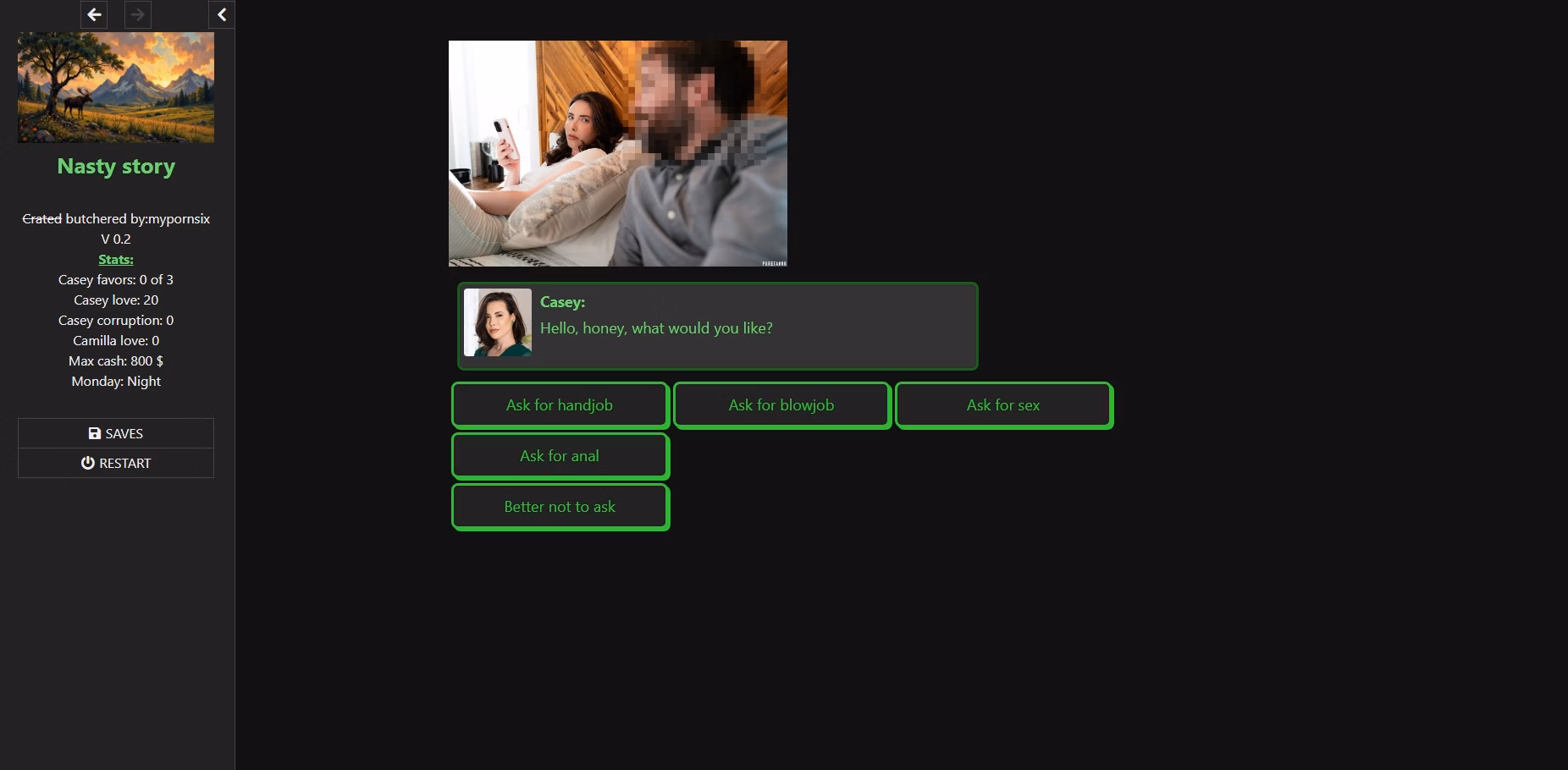 HTML Nasty Story [v1.8] [mypornsix]