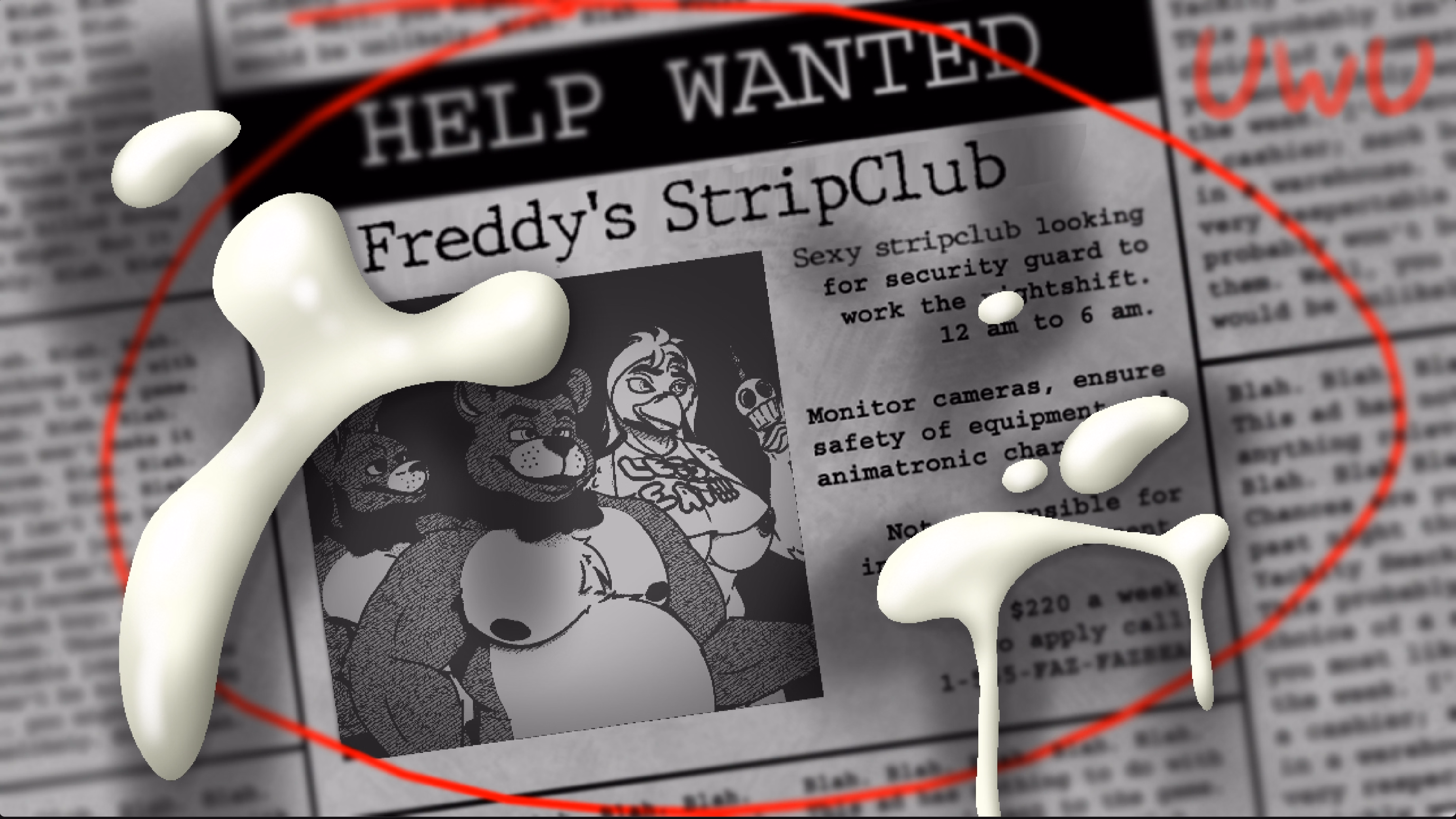 HTML Completed Five Nights in the StripClub [Final] [Cheesy Cookie Corp.]