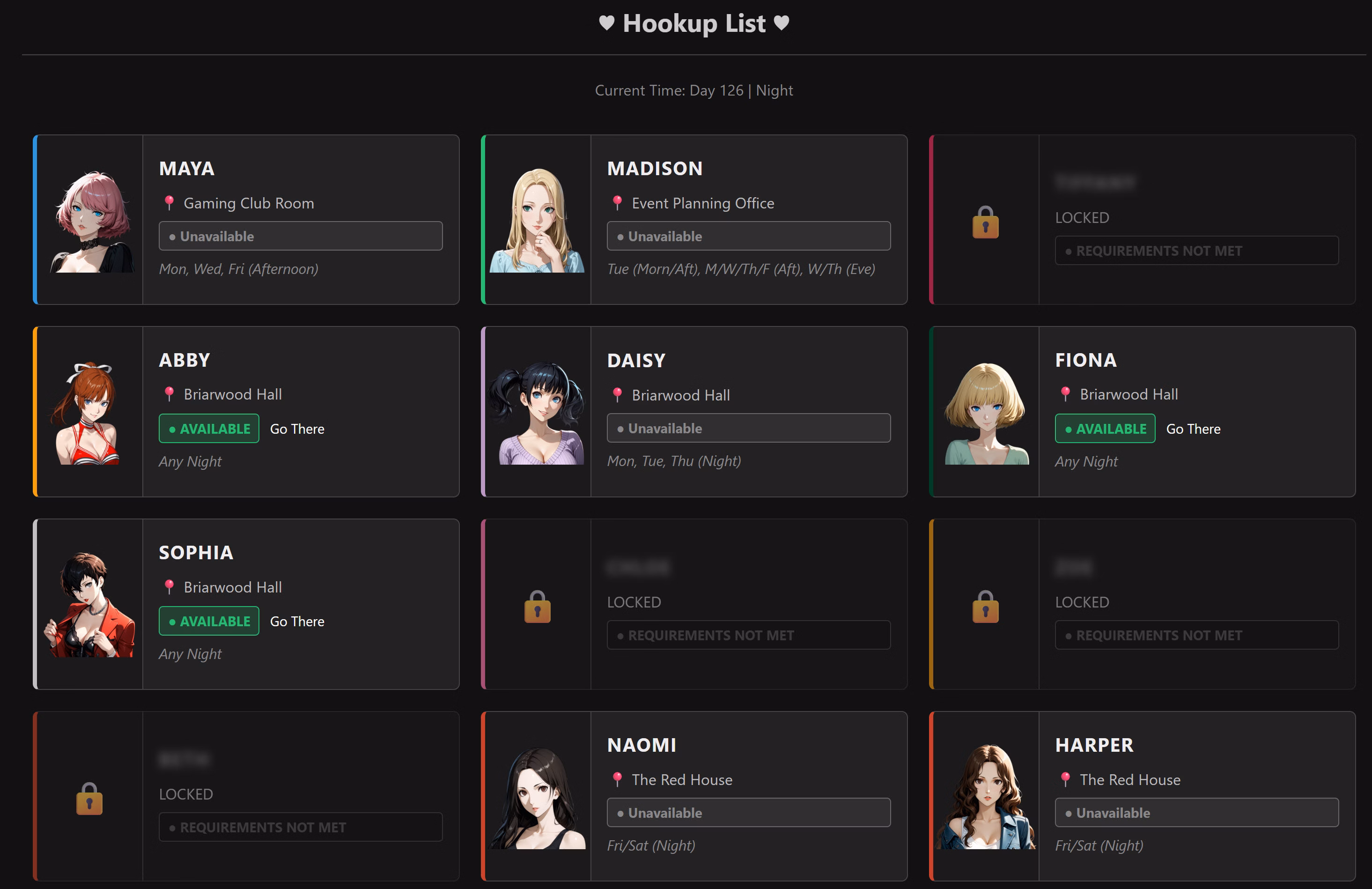 HTML Completed Hinsdale Days [v1.4] [HinsdaleDays]