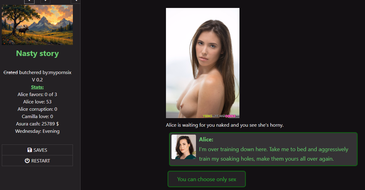 HTML Nasty Story [v1.8] [mypornsix]