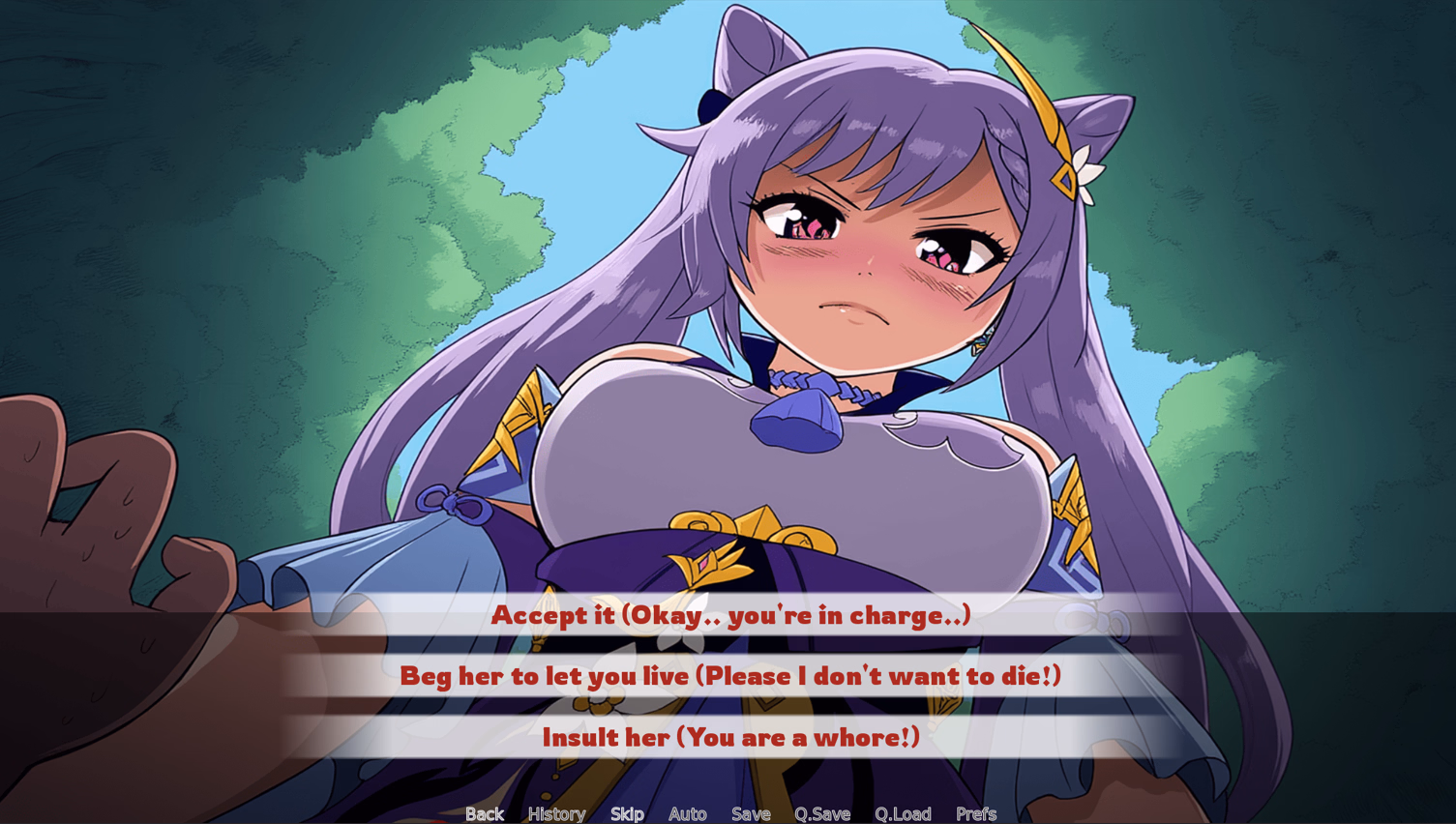 VN Ren'Py Completed The Adventure in the Forest - Vore Game [v1.1] [Zefiro VoreAI]