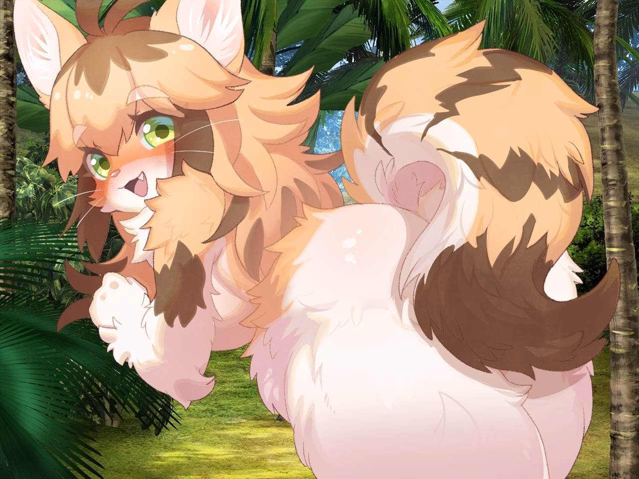 VN Unity Completed There's no way a furry girl could speak Japanese [Final] [askot]