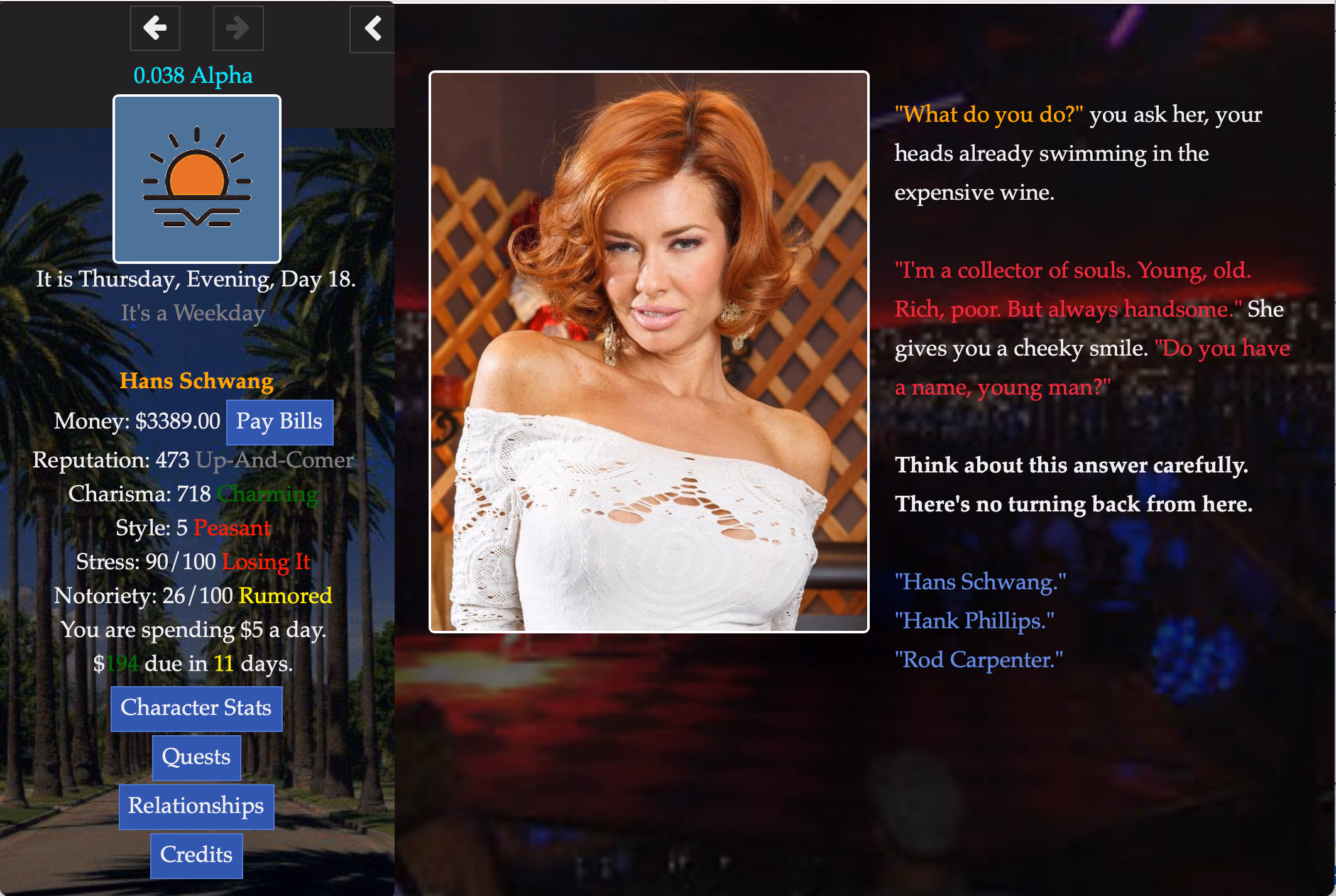 HTML Casting Director Fan Remake [v1.0.1] [scutterhutdev]
