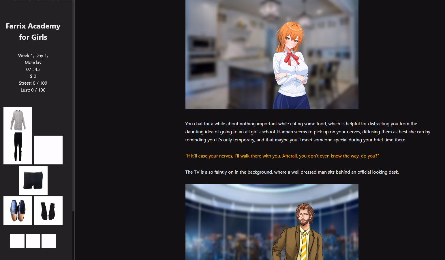 HTML Farrix Academy for Girls [v0.7] [Jazolt]