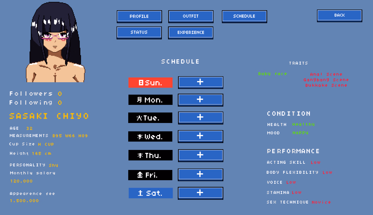 Others Abandoned AV Idol Manager [Pre Alpha] [Layer Game Studio]