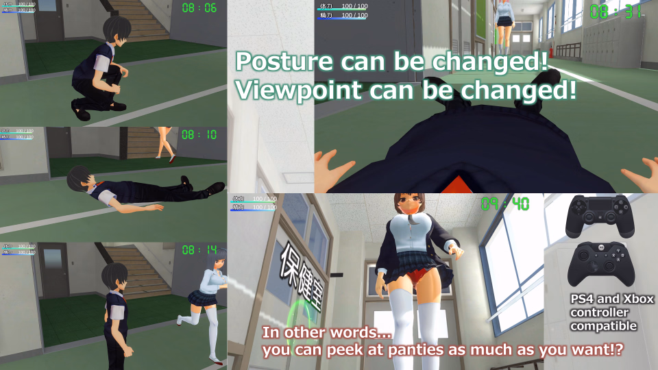 Unity Completed Femdom University Life [Final] [Mongori]