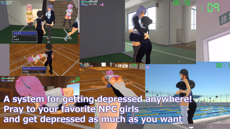 Unity Completed Femdom University Life [Final] [Mongori]