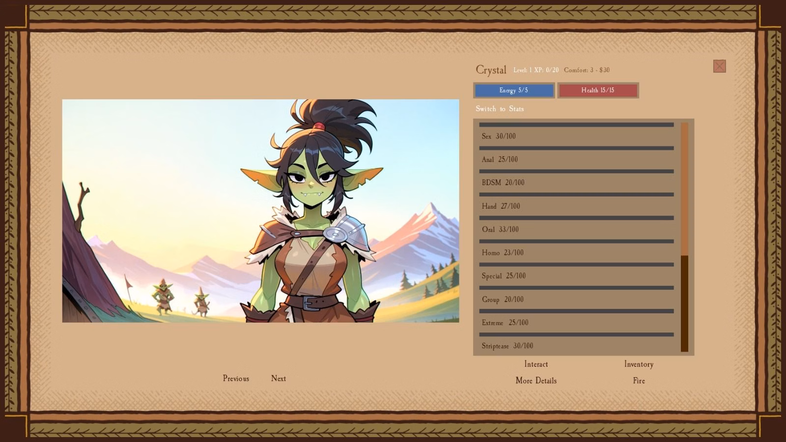 Ren'Py Fantasy Manager [v0.9.5.5b] [Horologist]