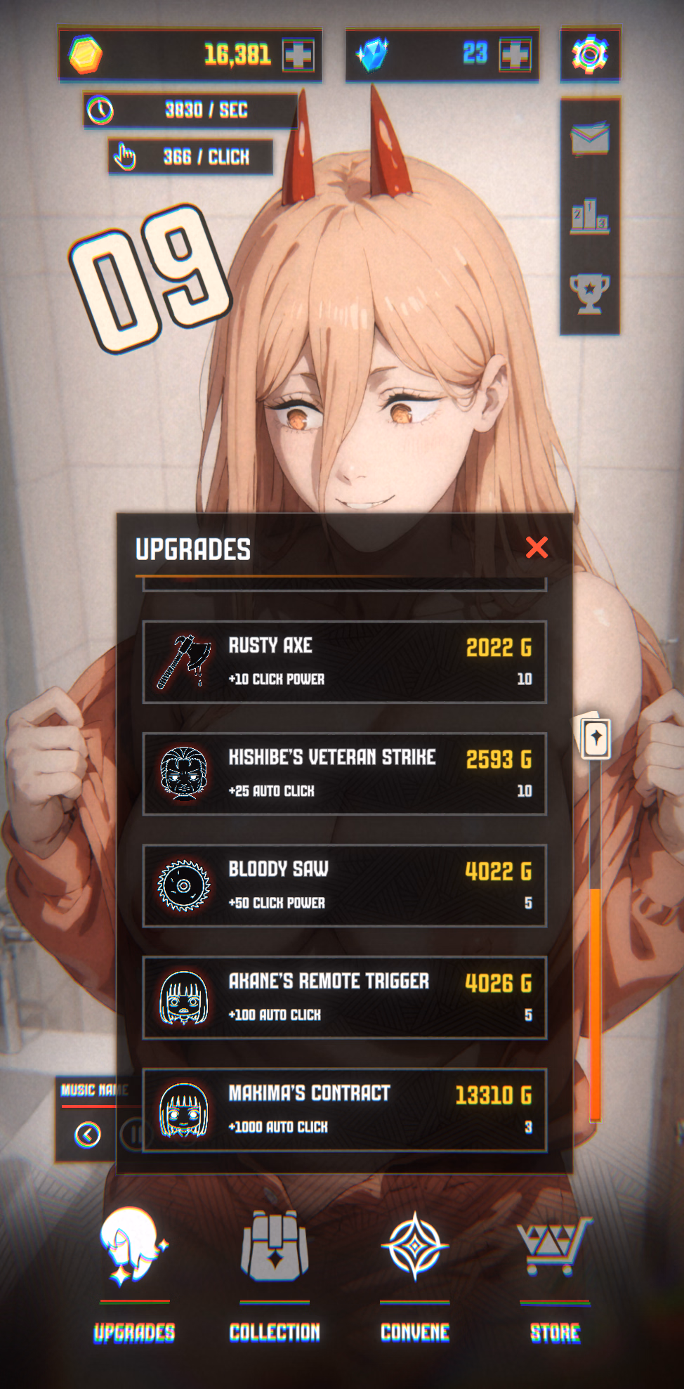 Unity Chainsaw Man Gacha Clicker [v0.8.2] [SinfulBrain]