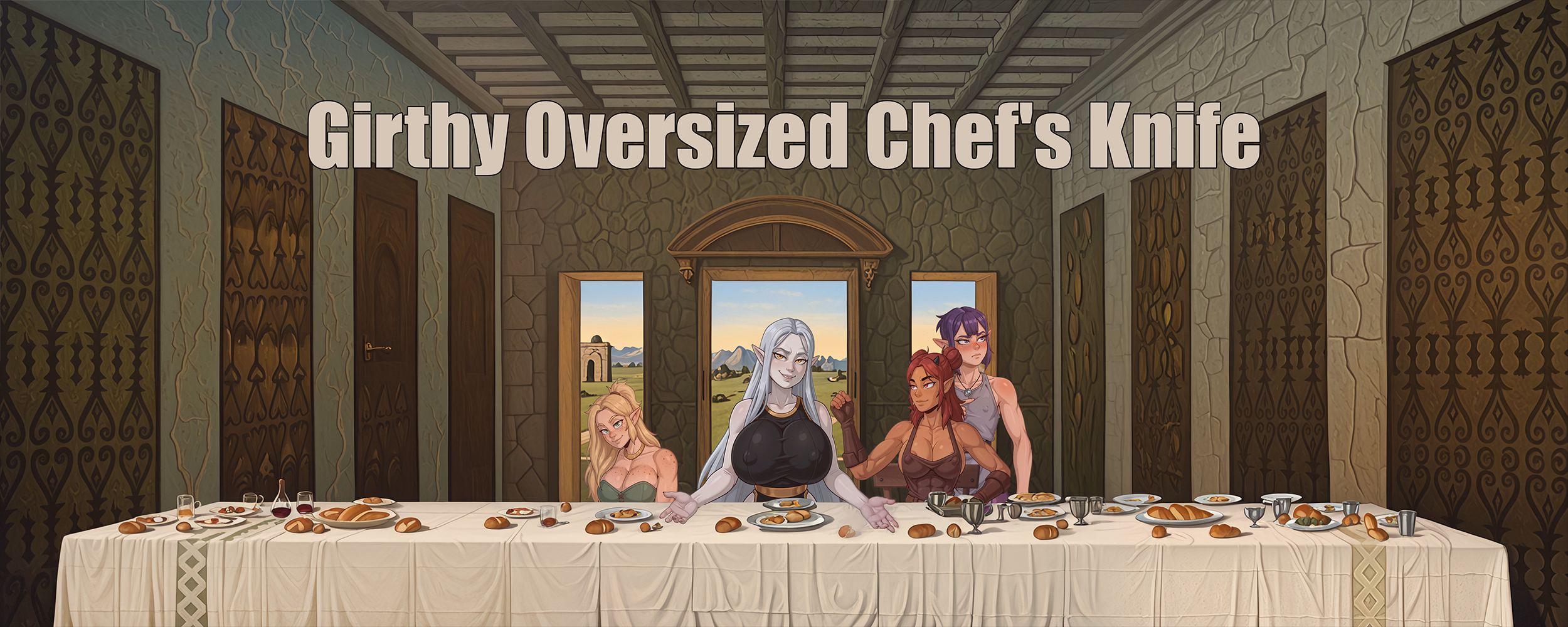 Ren'Py Girthy Oversized Chef's Knife [0.15] [Ohmami]