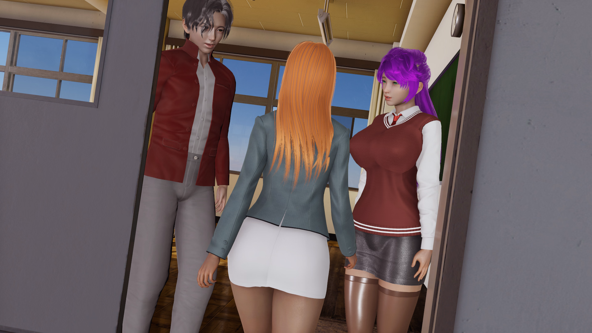 VN Ren'Py Classroom Affairs [v0.2] [SerivaStudios]