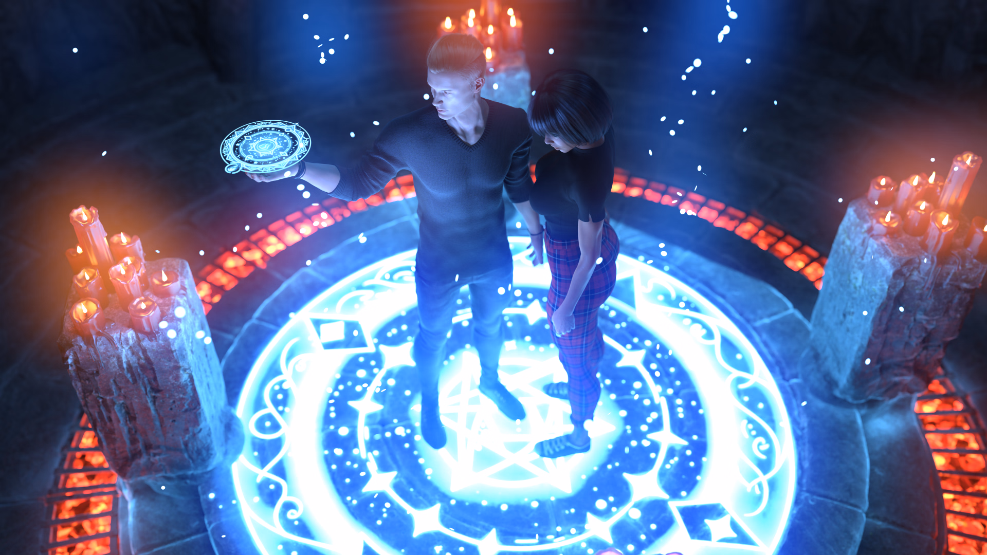 VN Ren'Py A Touch of Magic [Ch.4 P1] [First Sin, JAD]