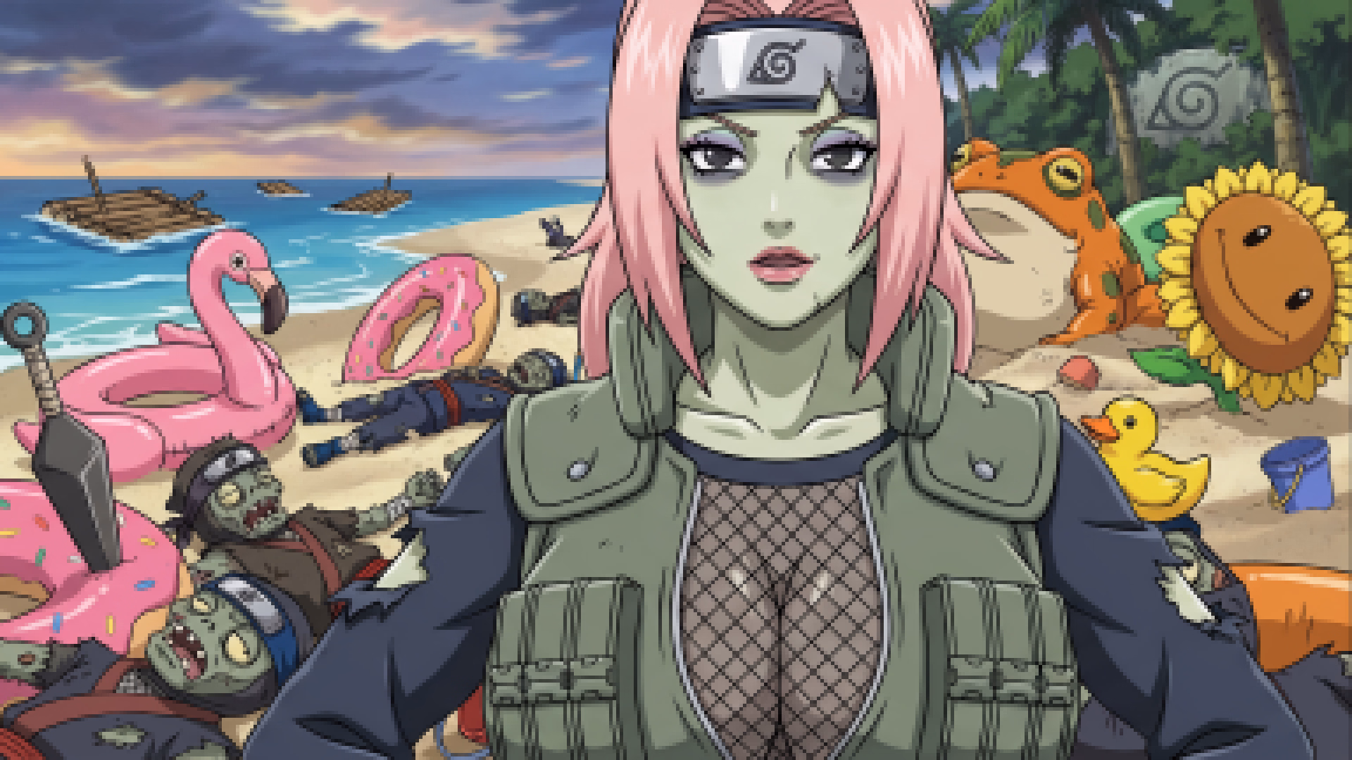 Ren'Py Konoha vs Zombies [v0.3] [Yoshida Games] download