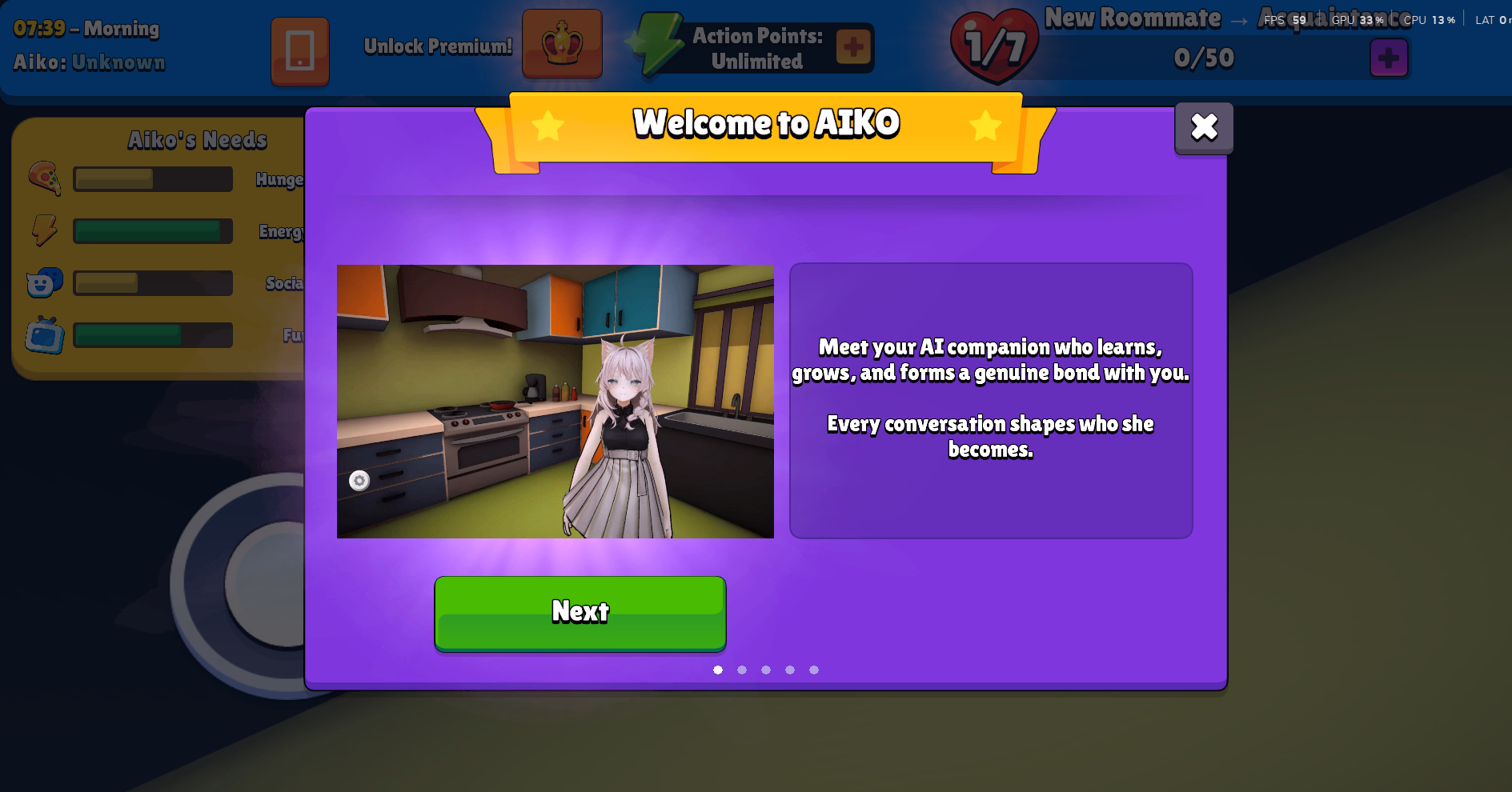 Unity AIKO AI Companion 3D [v0.8] [AIKO AI Companion 3D]