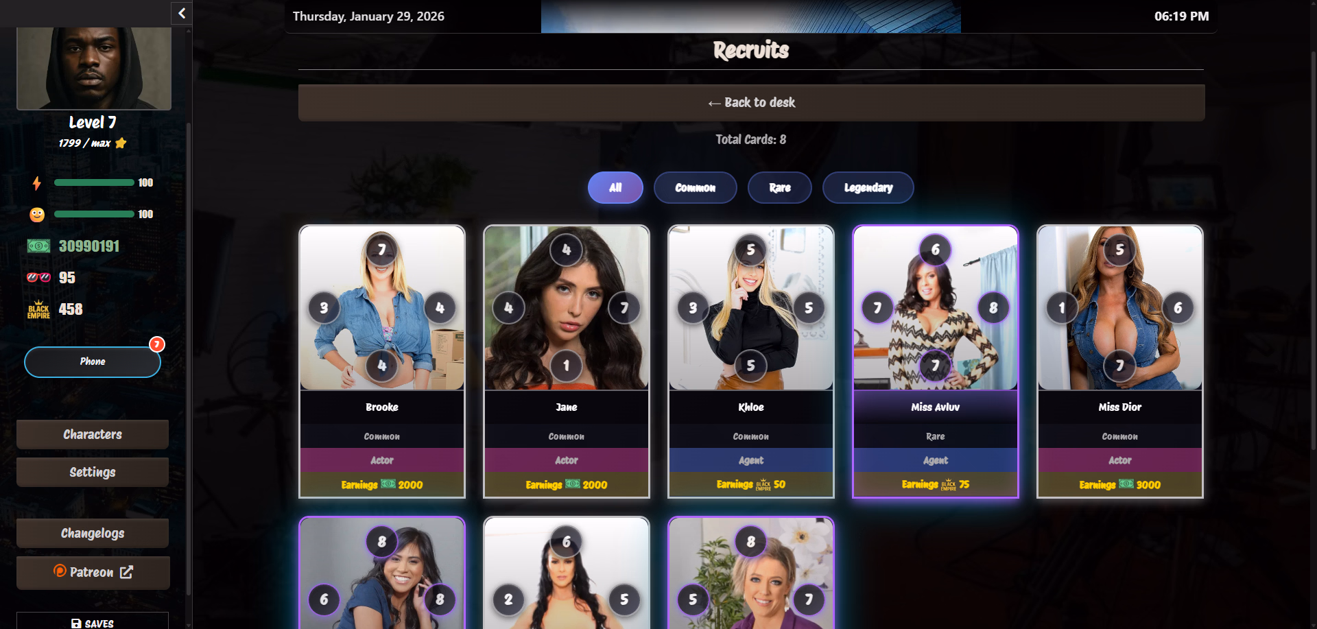 HTML Black Empire [v1.5.2] [Moltes]