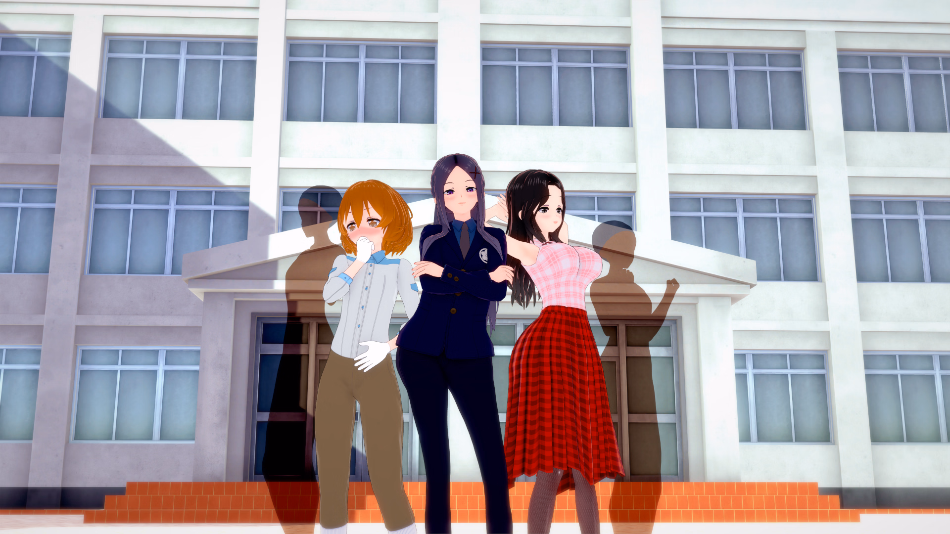 VN Ren'Py Cross Academy - Glass Garden [v0.1] [HOfficer] download