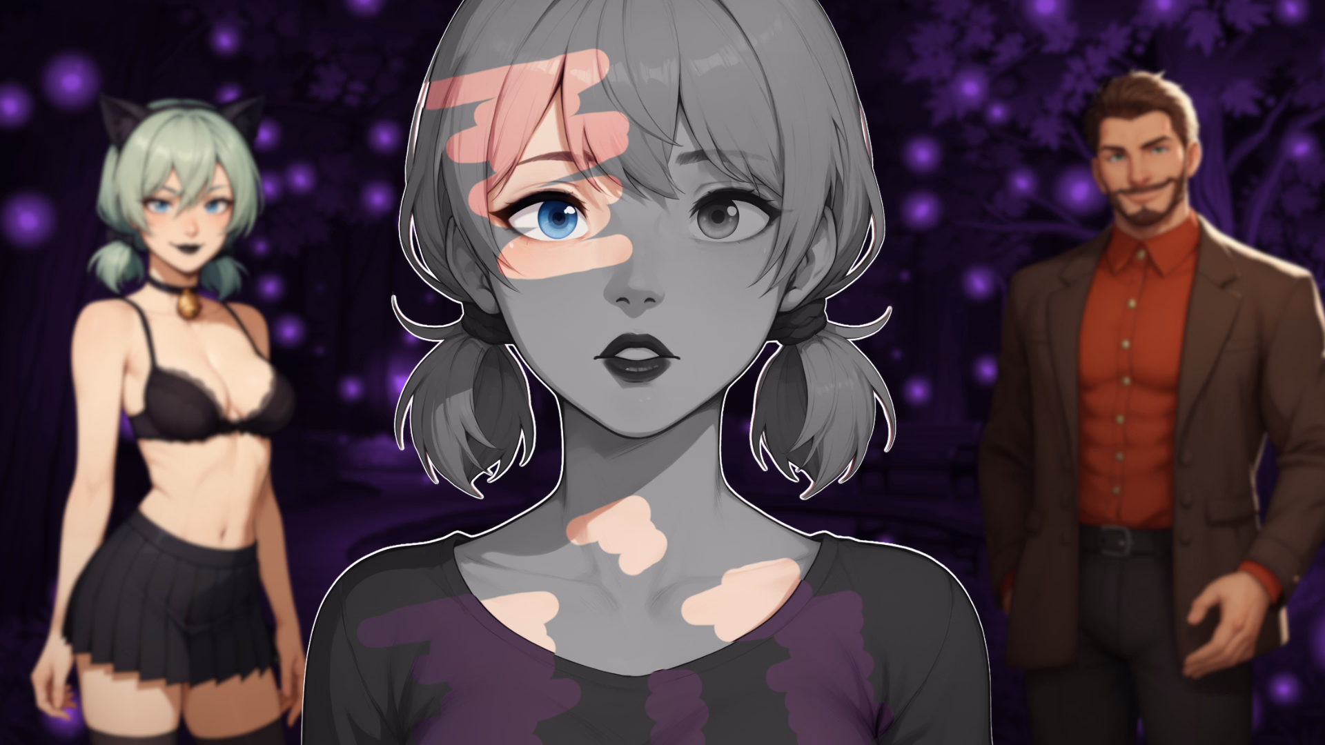 VN Ren'Py My Girlfriend's New Kink [v0.75 HotFix1] [Omega Games]