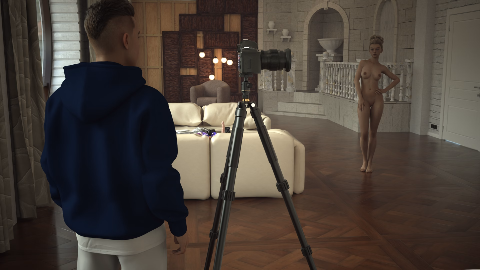 VN Ren'Py Completed Perfect Shot [v1.0] [FrameStyles]