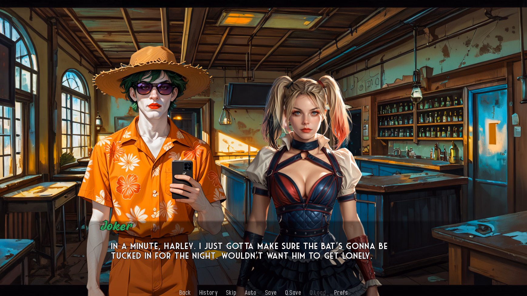 VN Ren'Py Beneath the Mask [v0.1] [Crooked Signal Games]