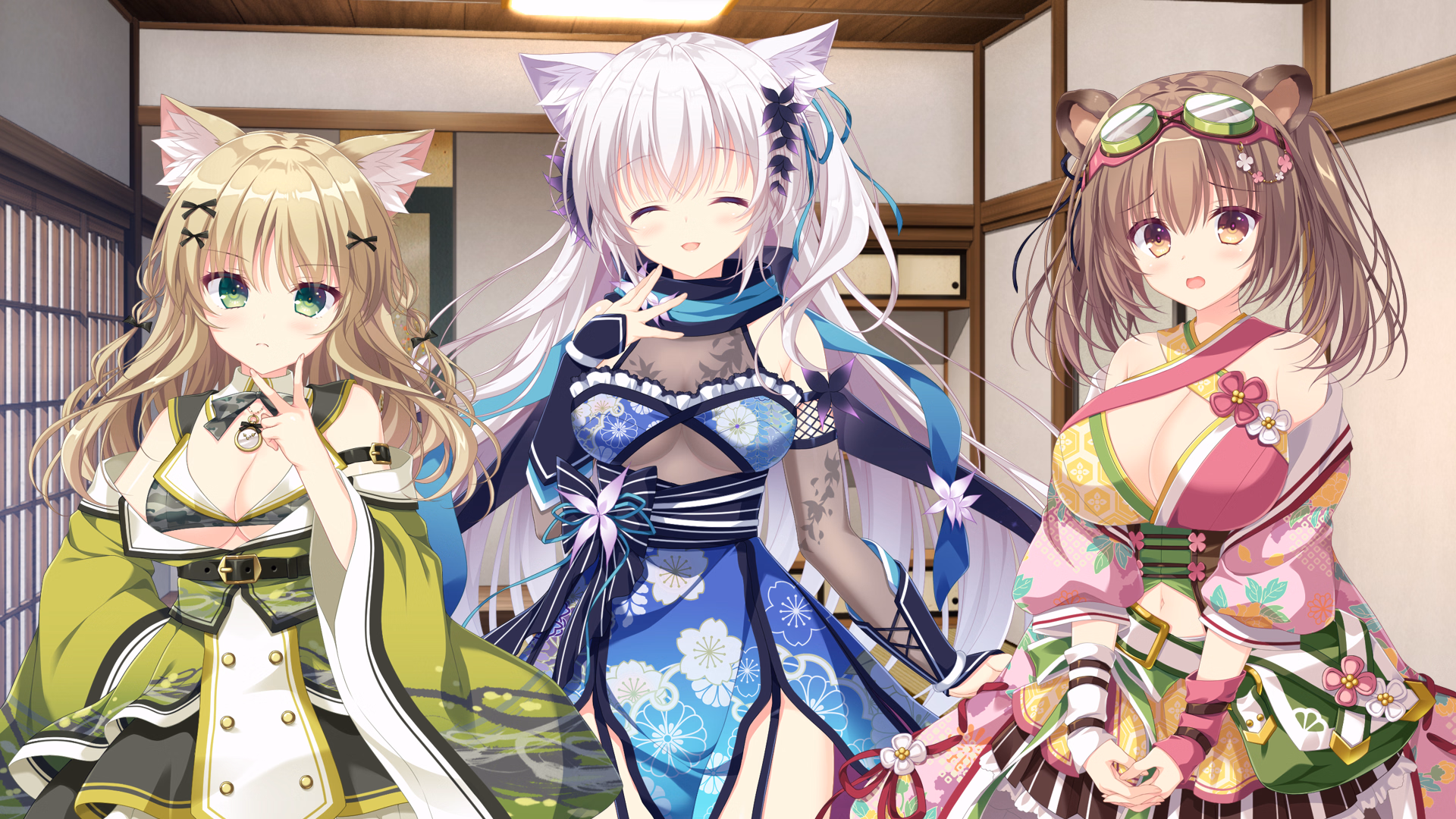 VN Others Completed Neko-nin exHeart SPIN! LOVE+PLUS [v1.00] [Whirlpool]