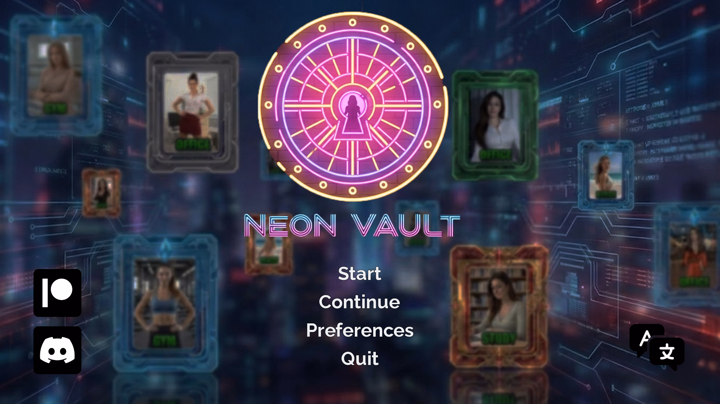 Ren'Py Neon Vault [v0.1.0] [Melody Cat]