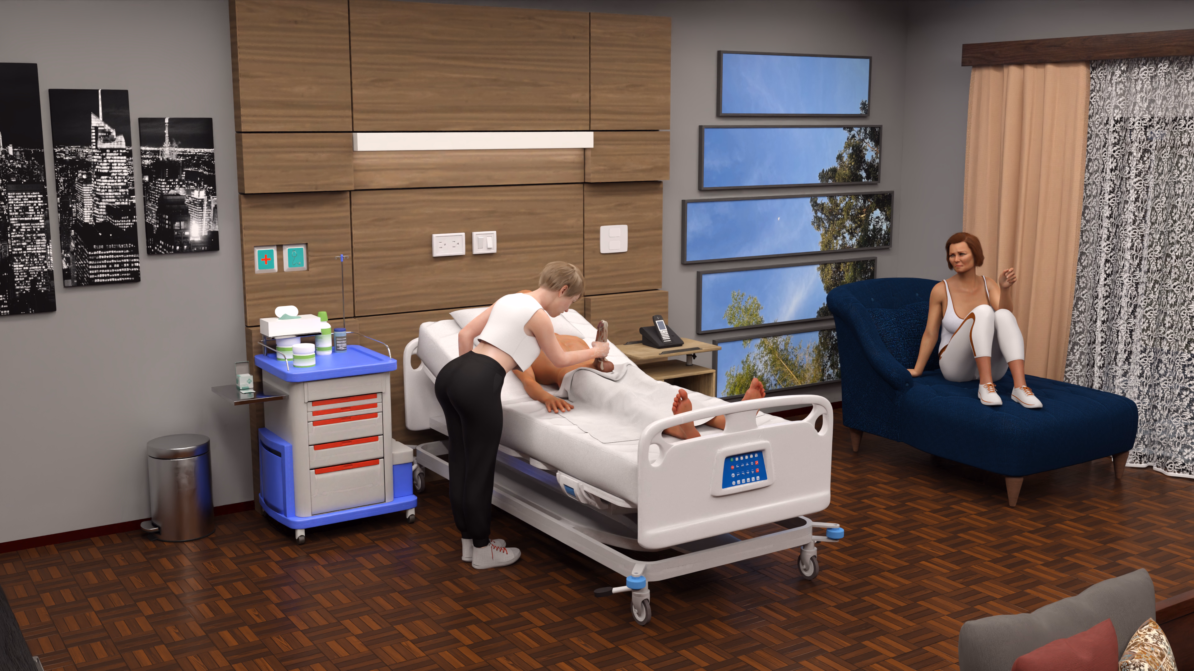 VN Ren'Py Healing Through Lust [v0.0.5] [caLTD]