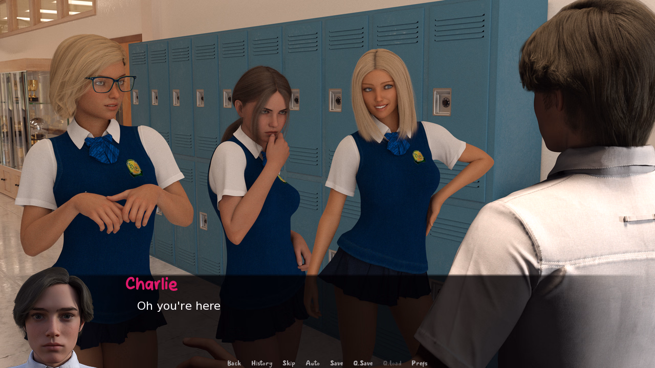 VN Ren'Py StudentXchange [v2] [SerialNumberComics]