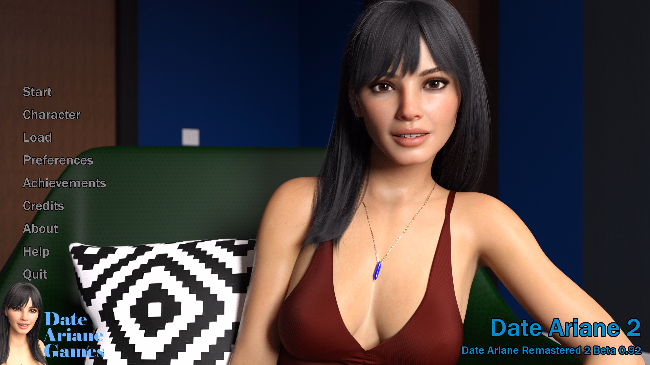 VN Ren'Py Completed Date Ariane Remastered [v2.0 Remastered] [ArianeB]