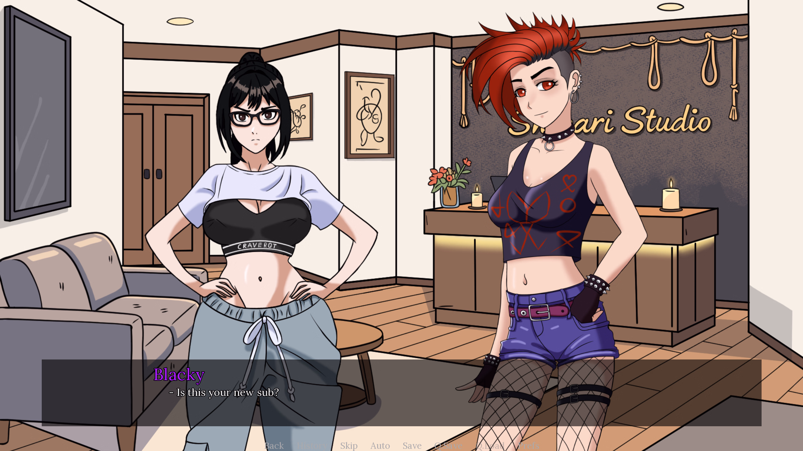 VN Ren'Py Completed My Femdom Boss [Ch.5] [CraveRot]