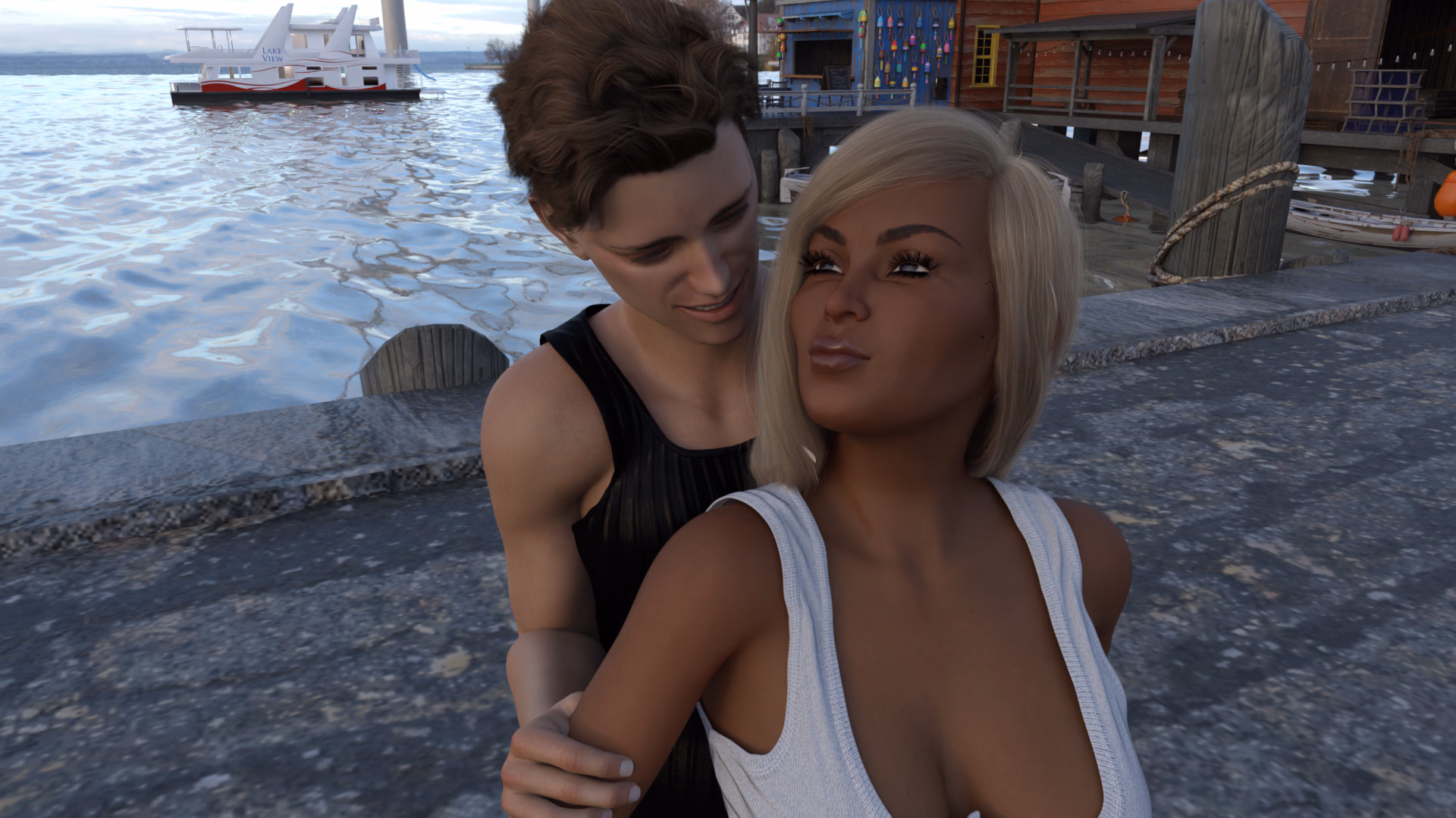 VN Ren'Py Red Flags: Infidelity Island [v0.4] [Lostworks]