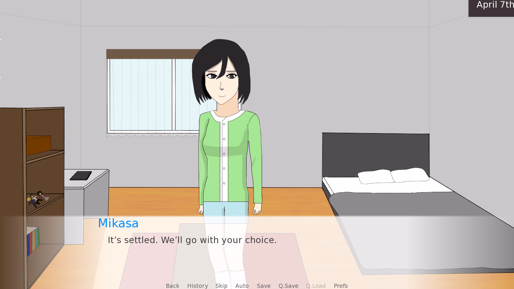 VN Ren'Py Attack on Hearts [v0.21] [T77Genki]