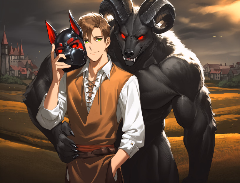 RPGM The Black Mask of Cernunnos [Demo V3] [bluedragondreaming] download