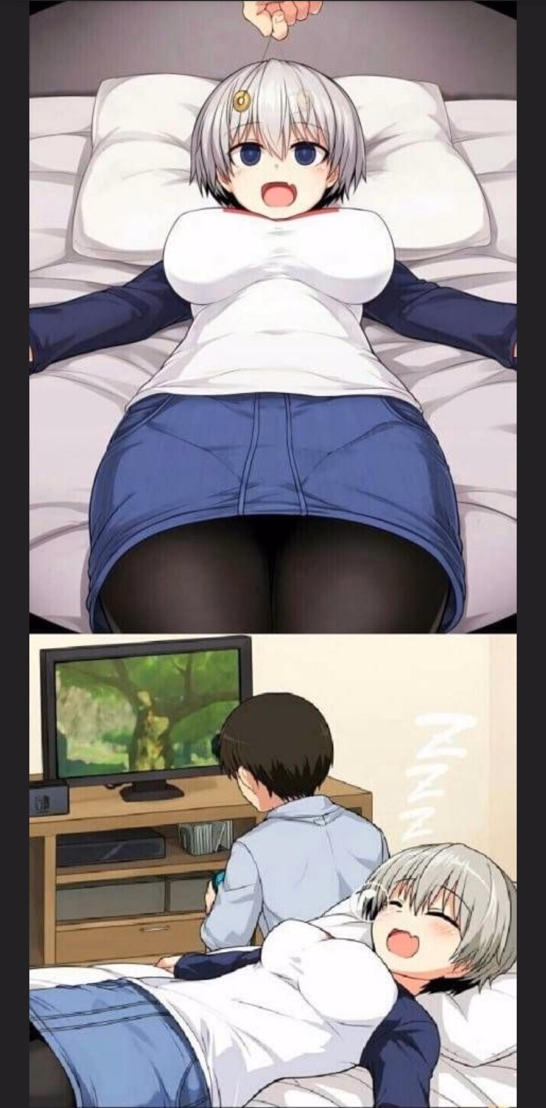 VN Ren'Py Uzaki-Chan Wants to be your Sex Girlfriend [v1.1] [EleanorNTR]