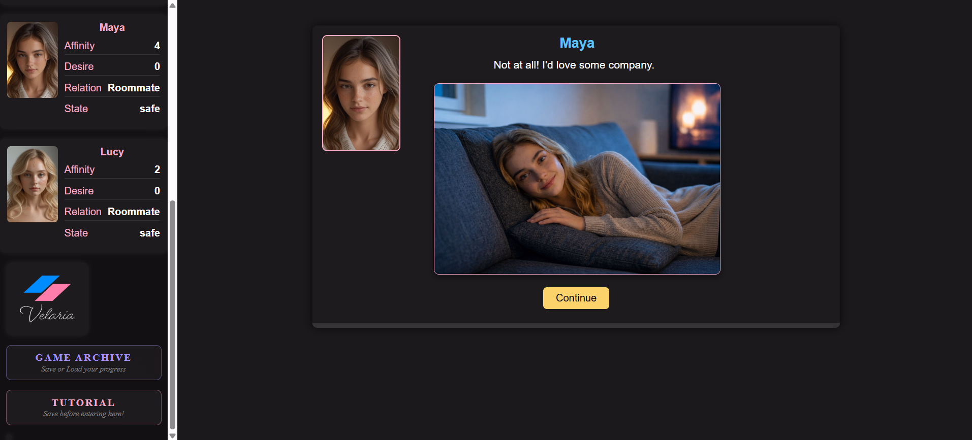 HTML Shared Walls [v0.0.3a] [Velaria]