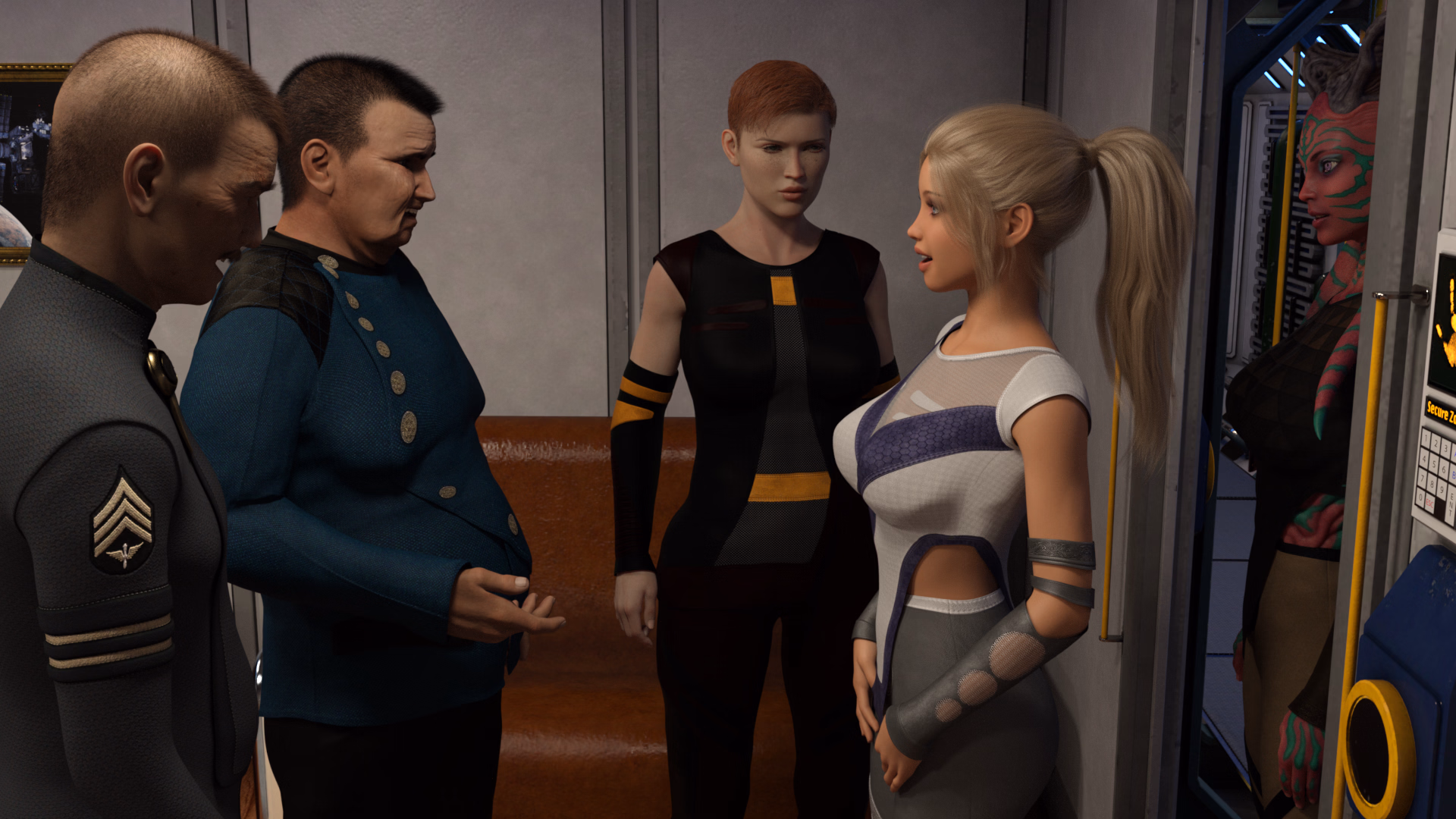 VN Ren'Py Abandoned Eagle 5 [Ep.2] [SpaceBall1]