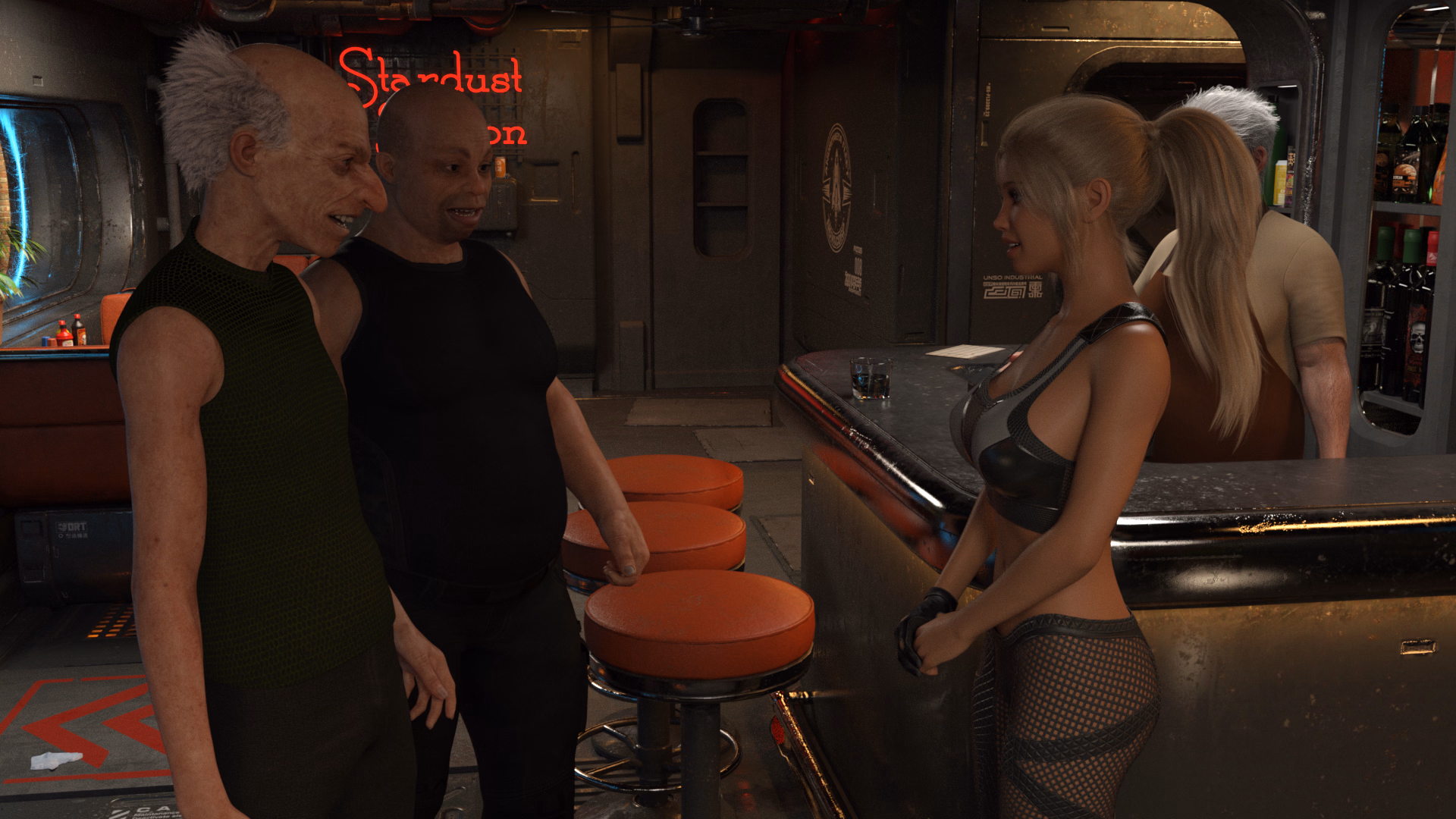 VN Ren'Py Abandoned Eagle 5 [Ep.2] [SpaceBall1]