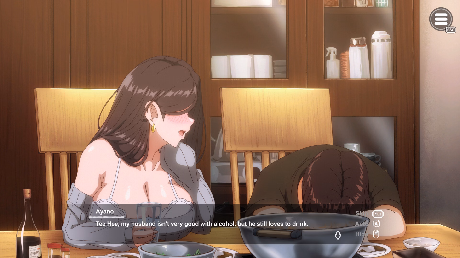 VN Unity Completed The Married Woman Nextdoor - Creampie SEX Beside Her Husband [Steam] [AibanWork]