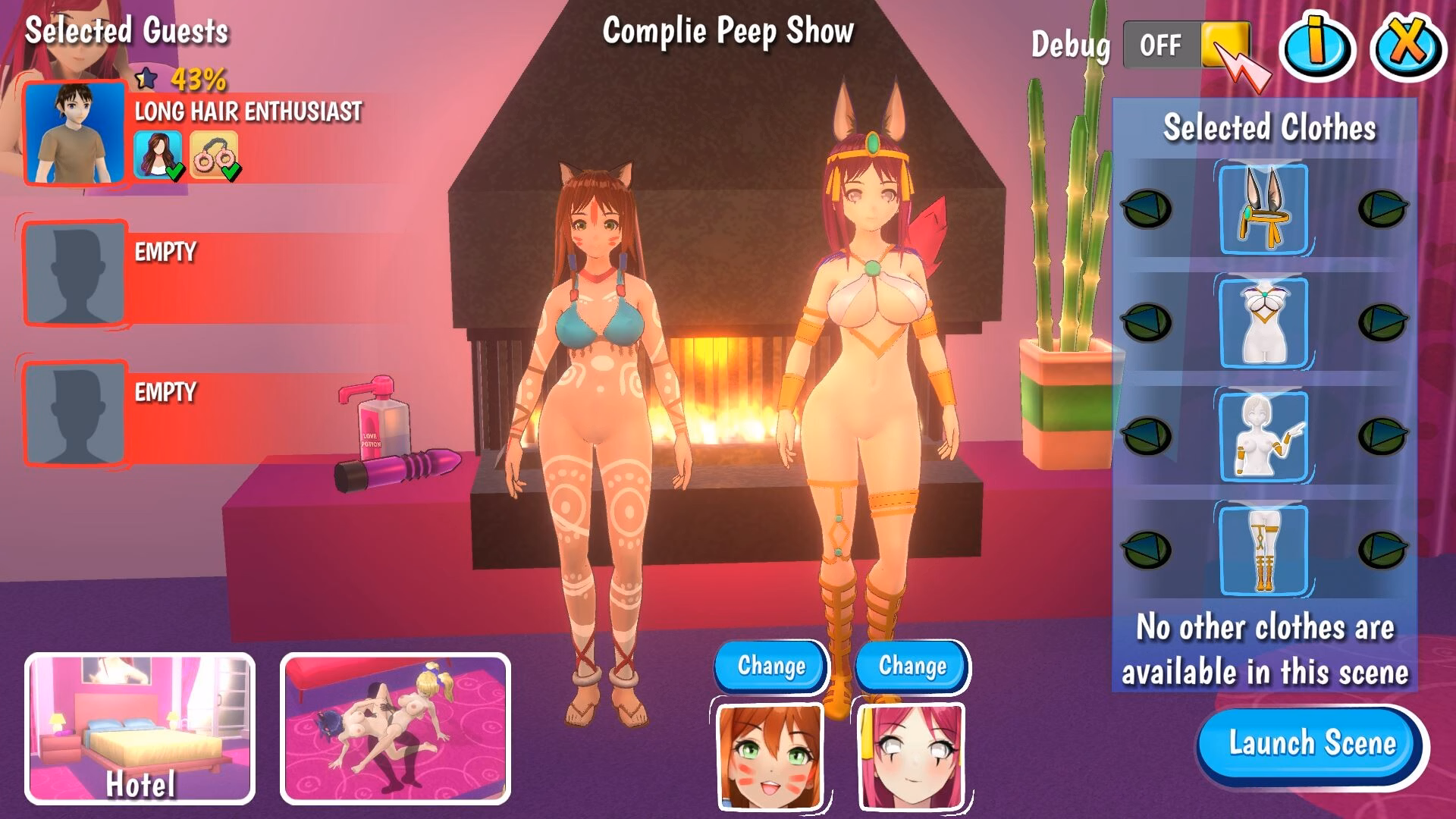 Unity Voyeur Villa - Living with Monster Girls Edition [Demo] [Sexy Hentai Games Factory]