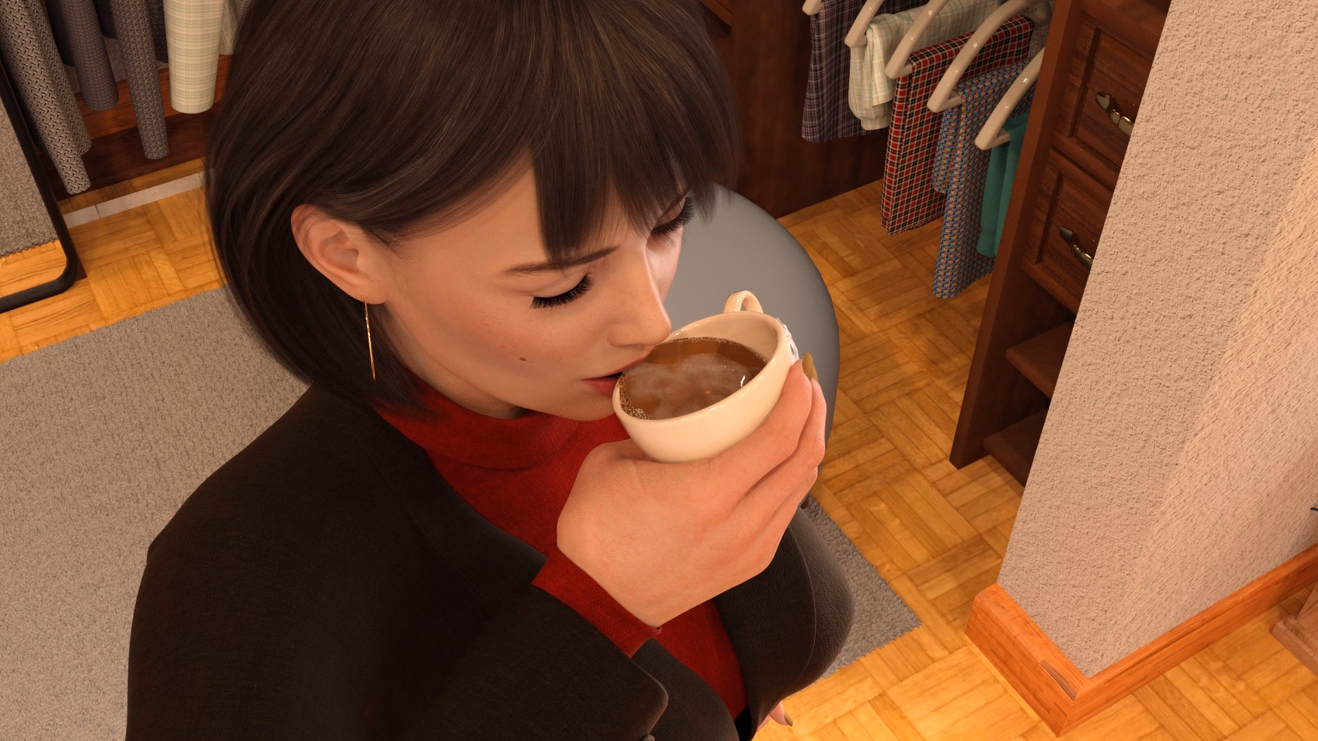 Ren'Py My Mother's Favorite Friend [v0.1] [2M2F]