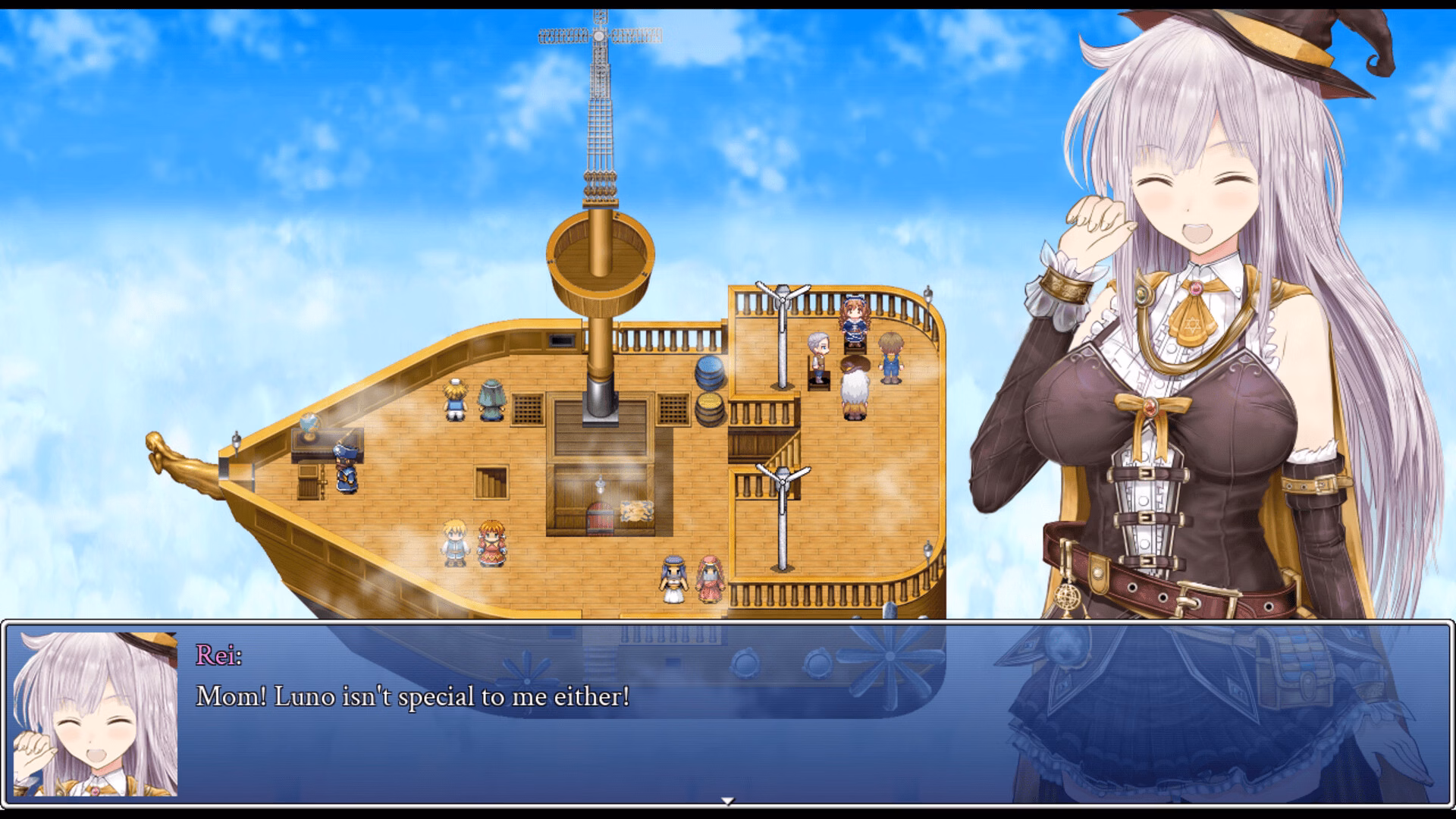 RPGM Completed Rei and the Floating City [v1.02] [Doujin Circle Gyu!]
