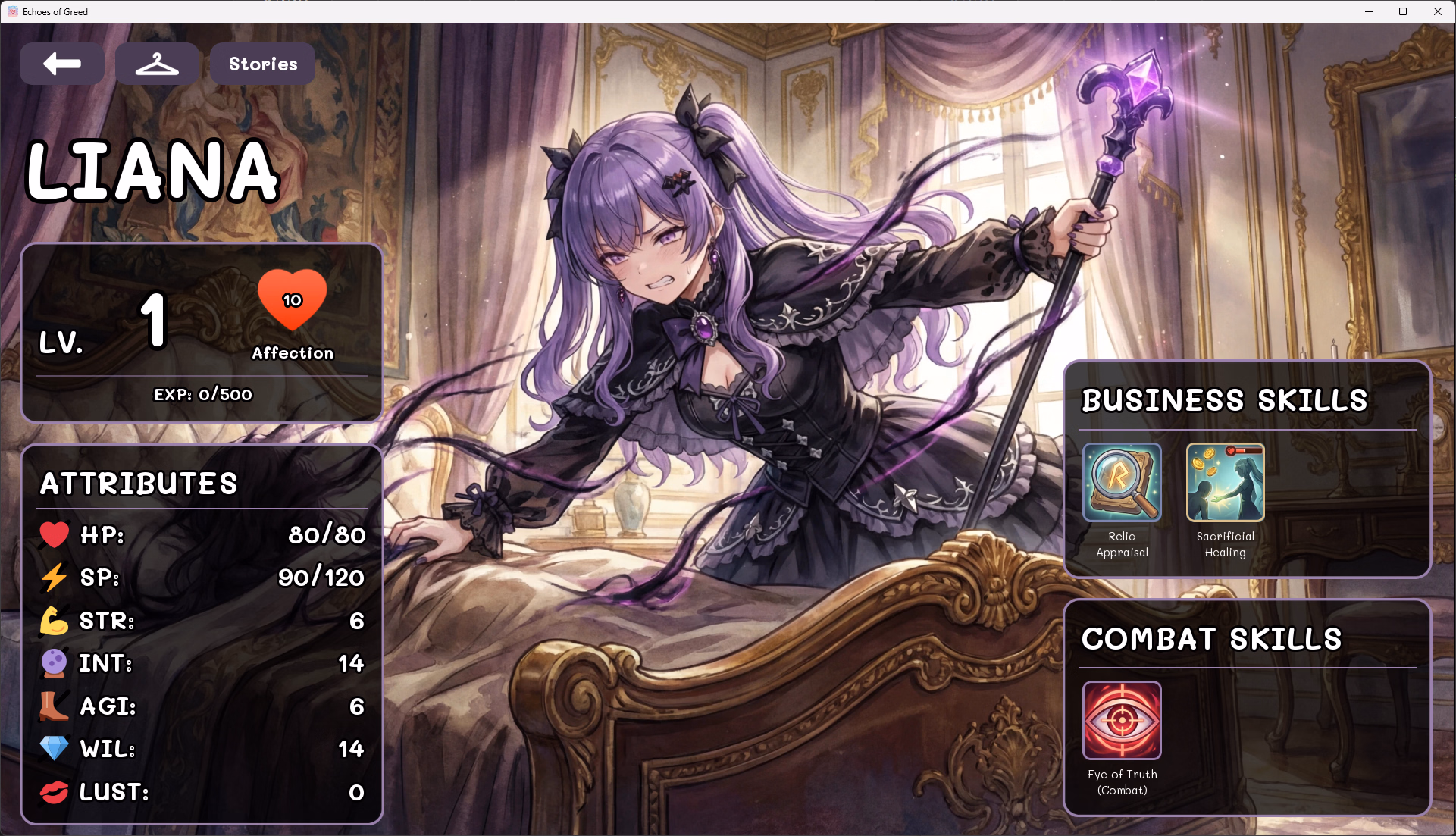 Ren'Py Echoes of Greed [v0.3] [Icefox]