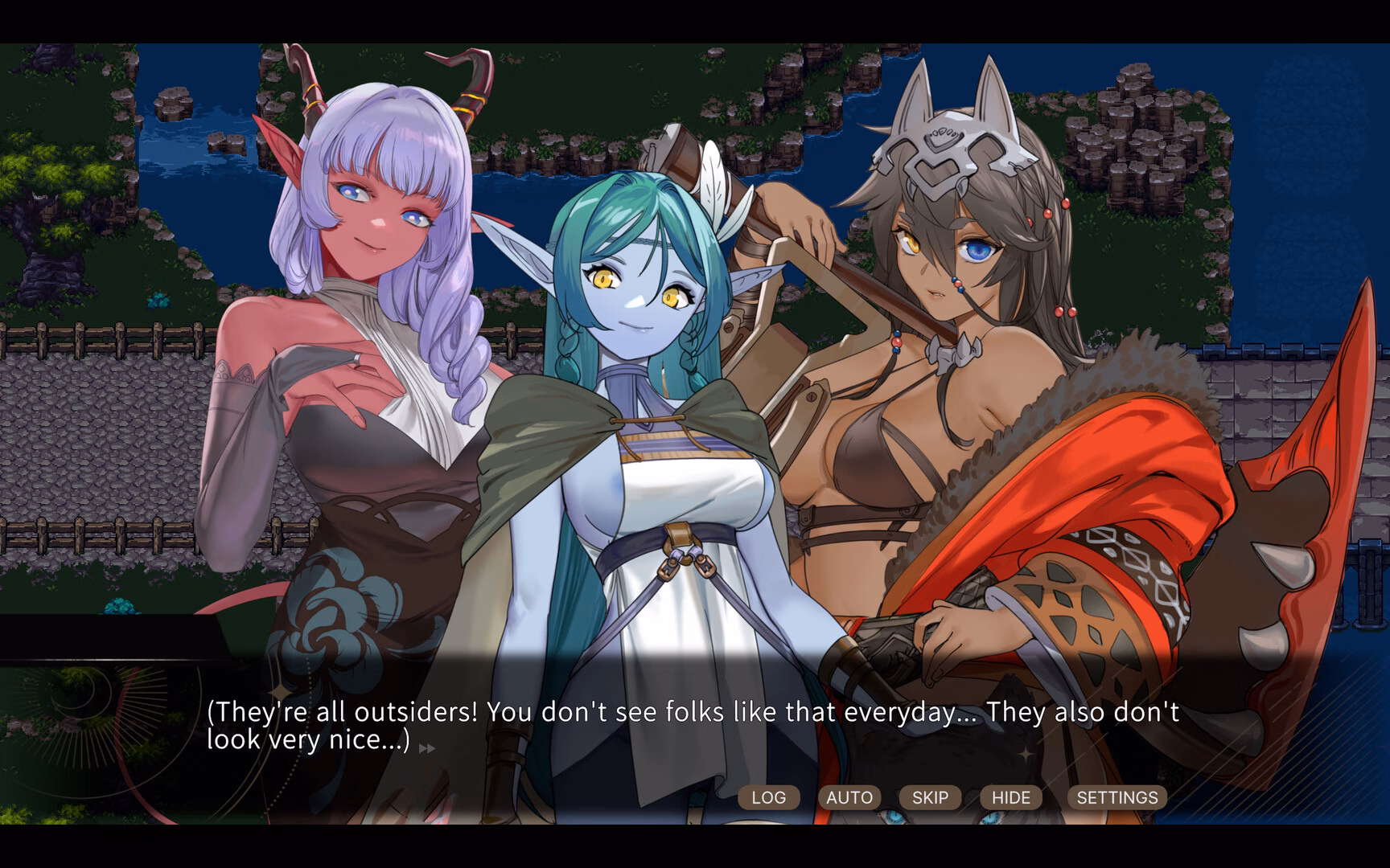 Unity Completed Stranger Maidens Please Protect Me! [v1.0] [Volcanic Good Boy]