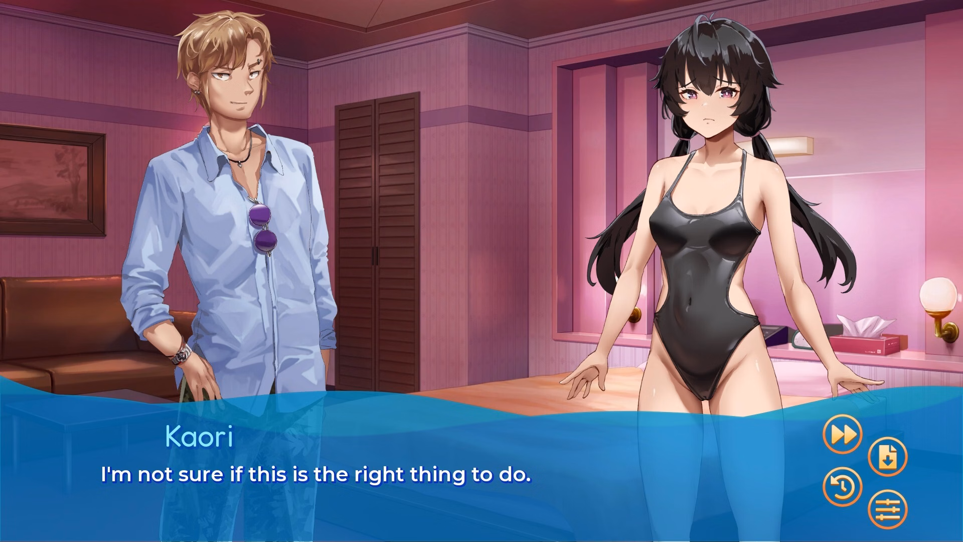 VN Ren'Py Swimmer Admiration 2 [demo] [PUSH! Soft]