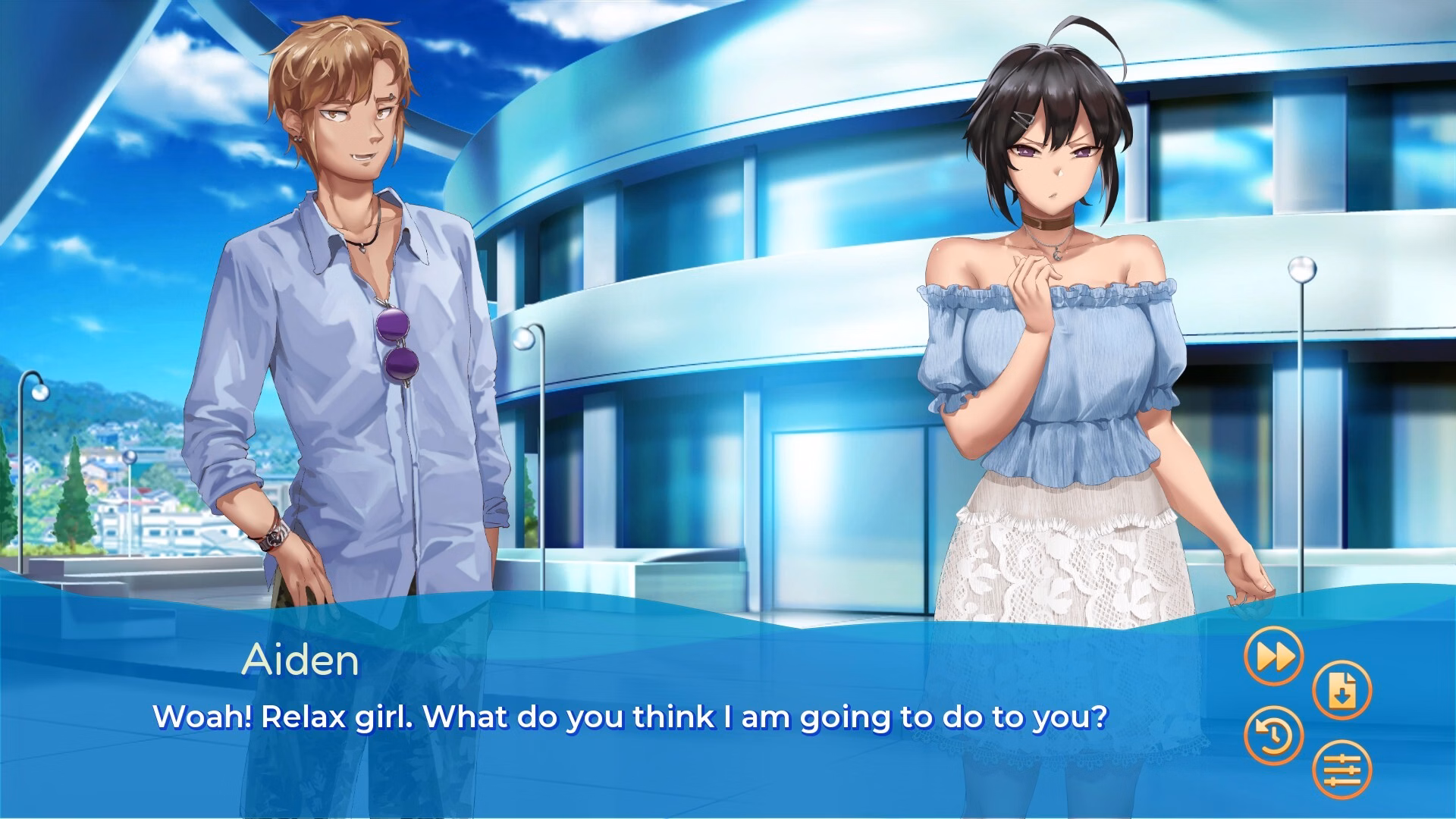 VN Ren'Py Swimmer Admiration 2 [demo] [PUSH! Soft]