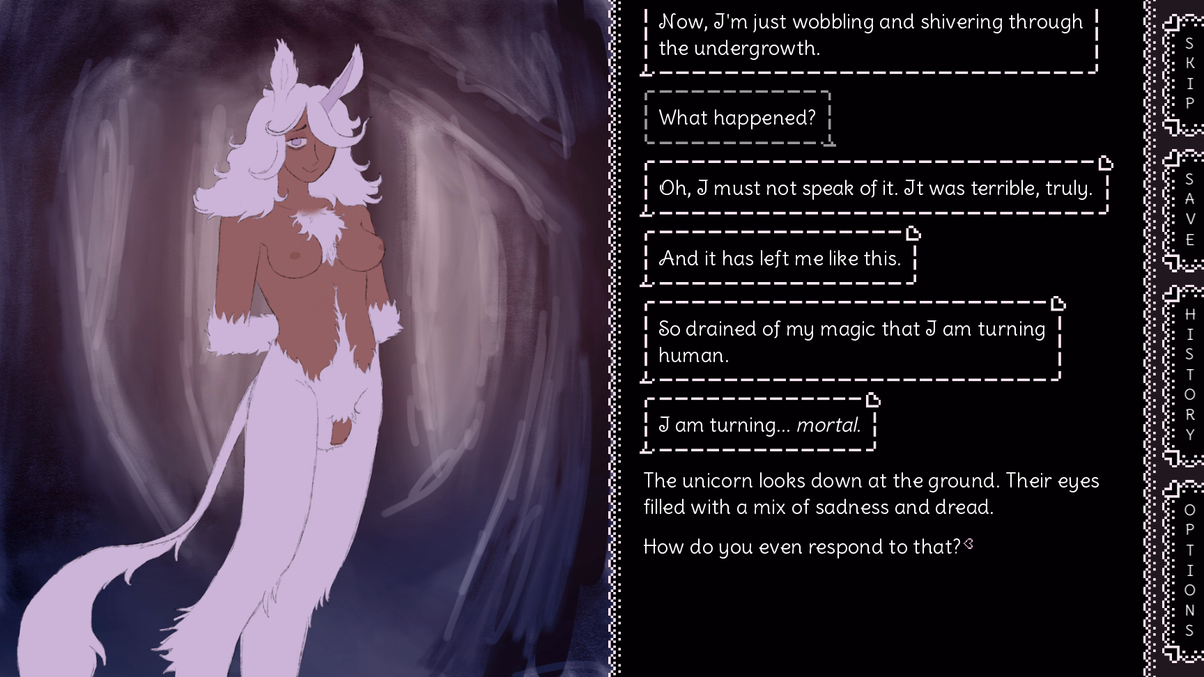 VN Ren'Py Completed The Feeble Unicorn [v1.0] [RodFireProductions]